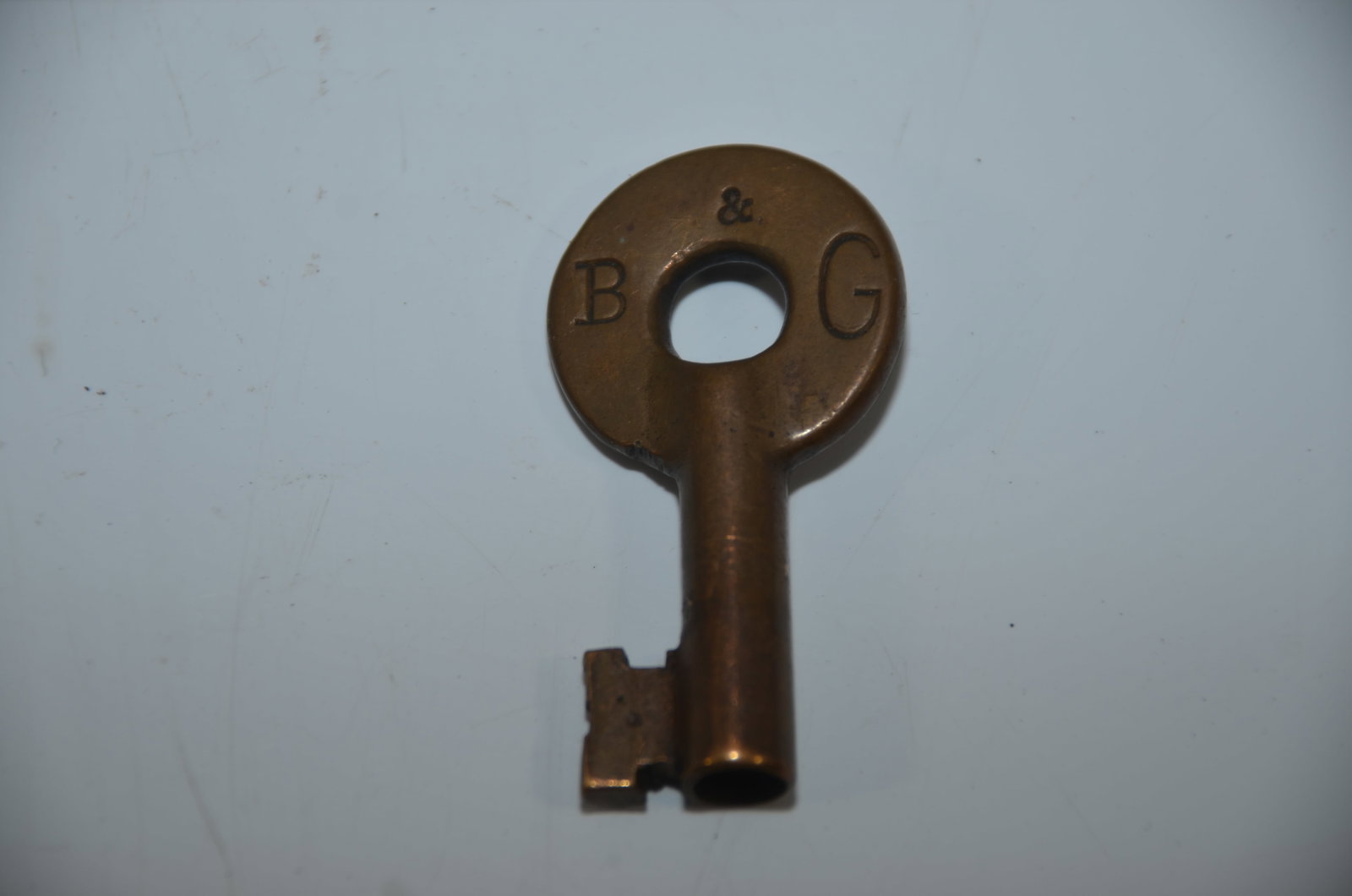 Bingham and Garfield RR Brass Key (1 of 3)