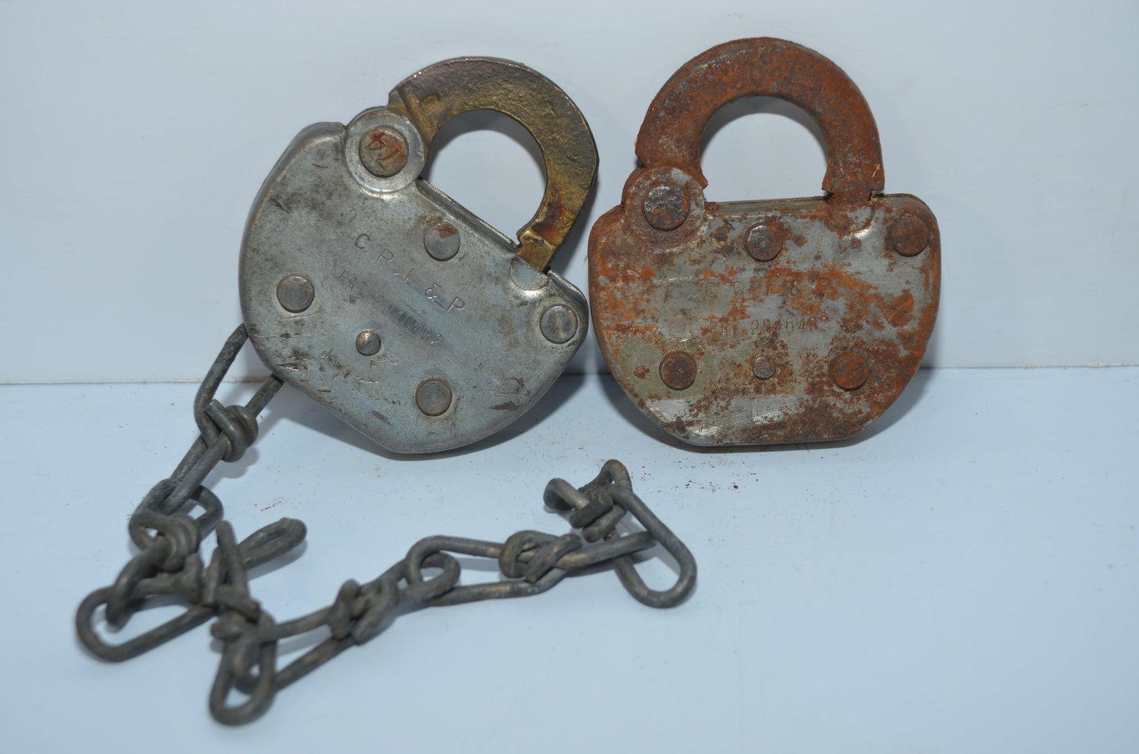 Two Rock Island RR Switch Locks (1 of 4)