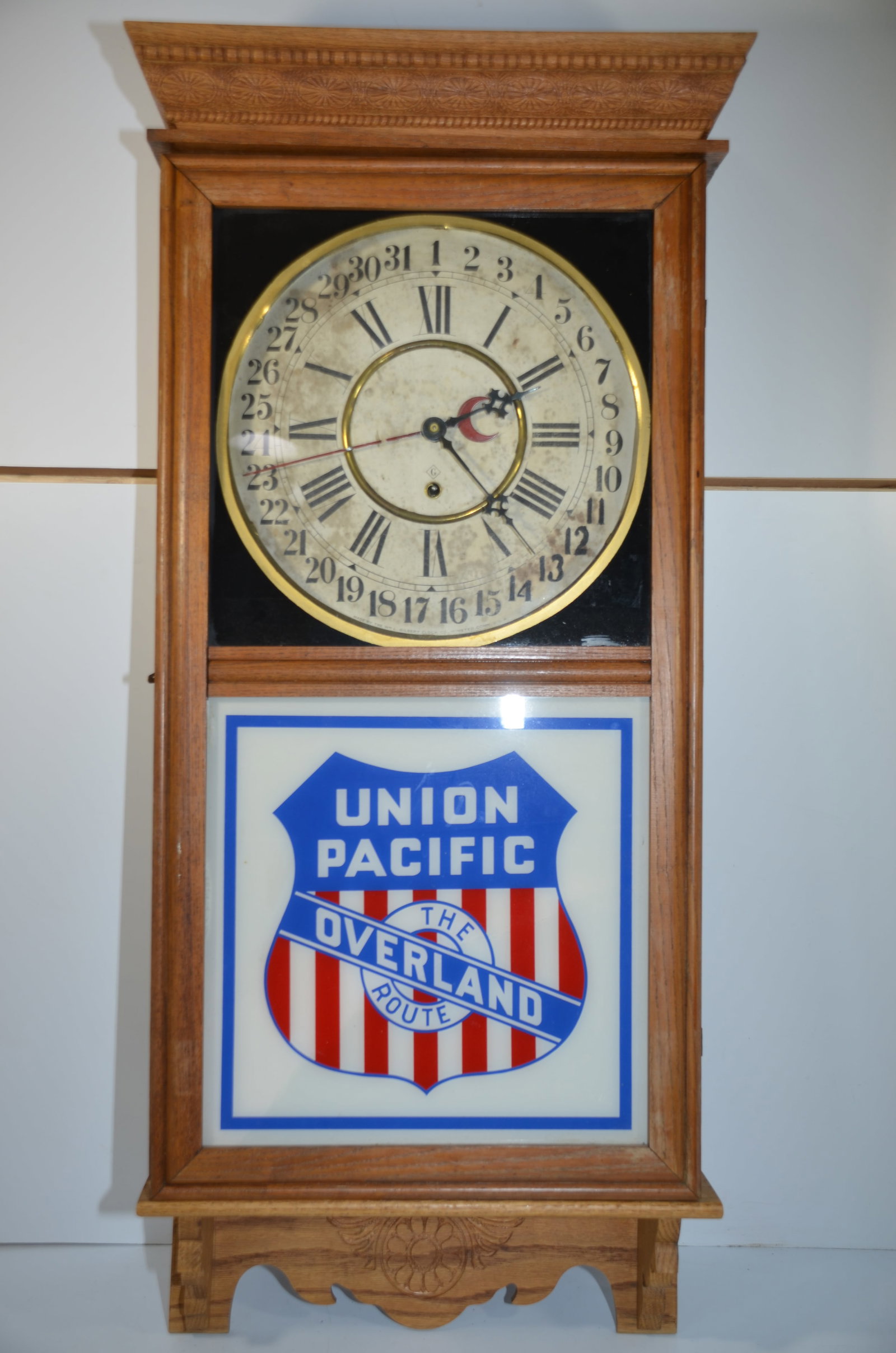 Union Pacific Railroad Station Clock (1 of 7)