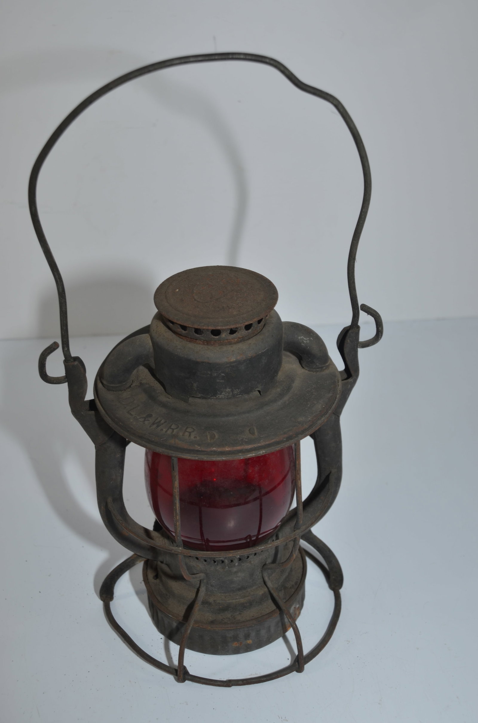 Delaware Lackawanna and Western RR Dietz Vesta Switchmans Lantern (1 of 4)