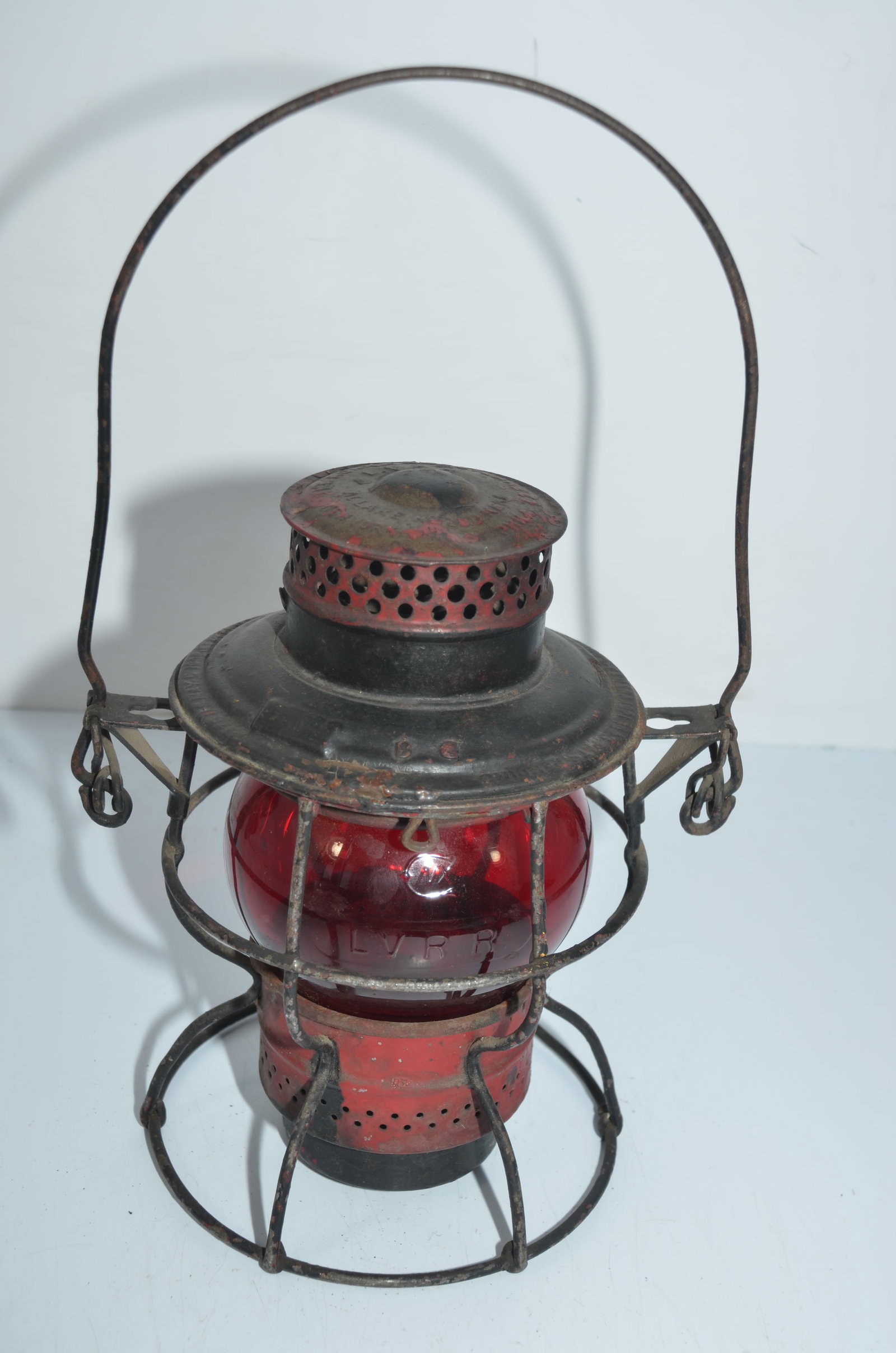 Lehigh Valley RR Adlake Kero 200 Switchmans Lantern (1 of 8)