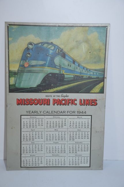 Missouri Pacific RR 1944 Calendar (1 of 3)