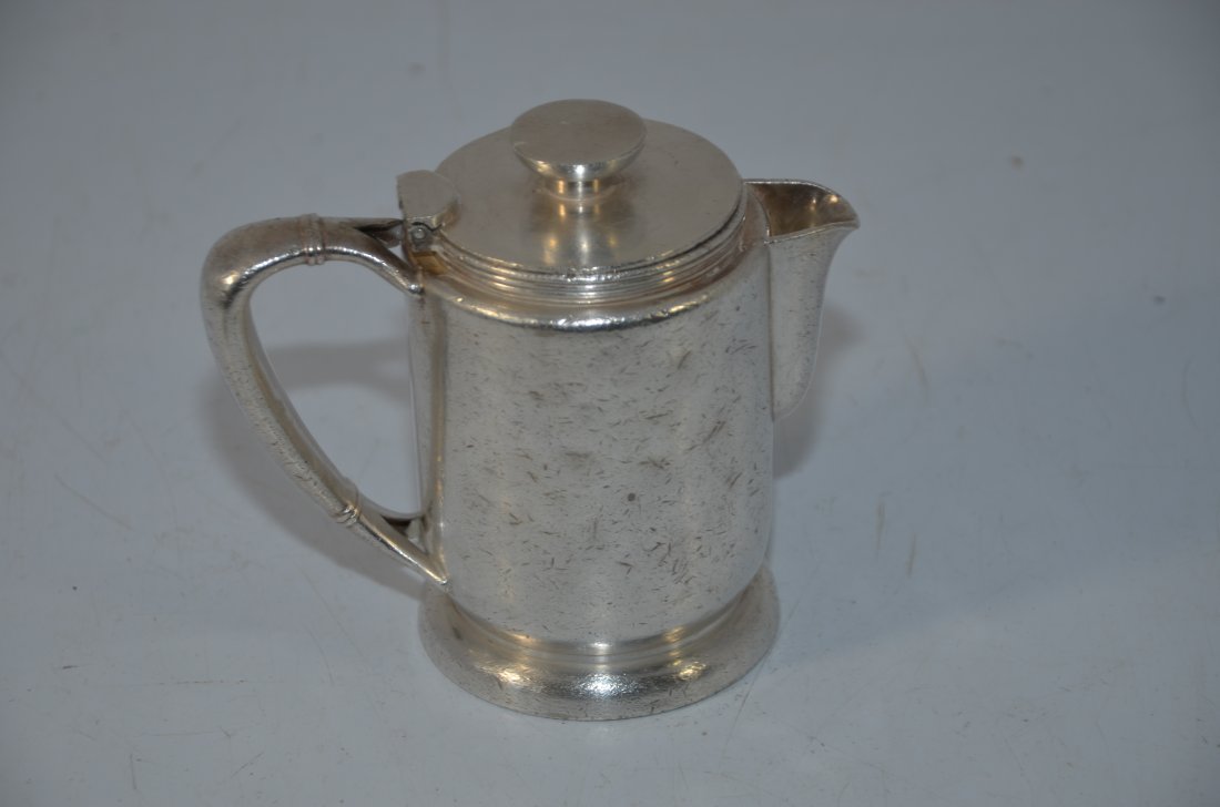 Spokane Portland and Seattle RR Silver Teapot (1 of 3)