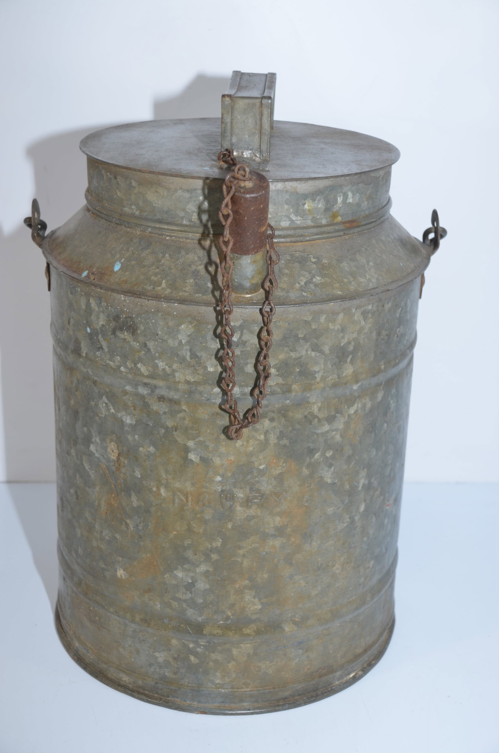 Norfolk and Western RR Five Gallon Steel Water Can (1 of 8)