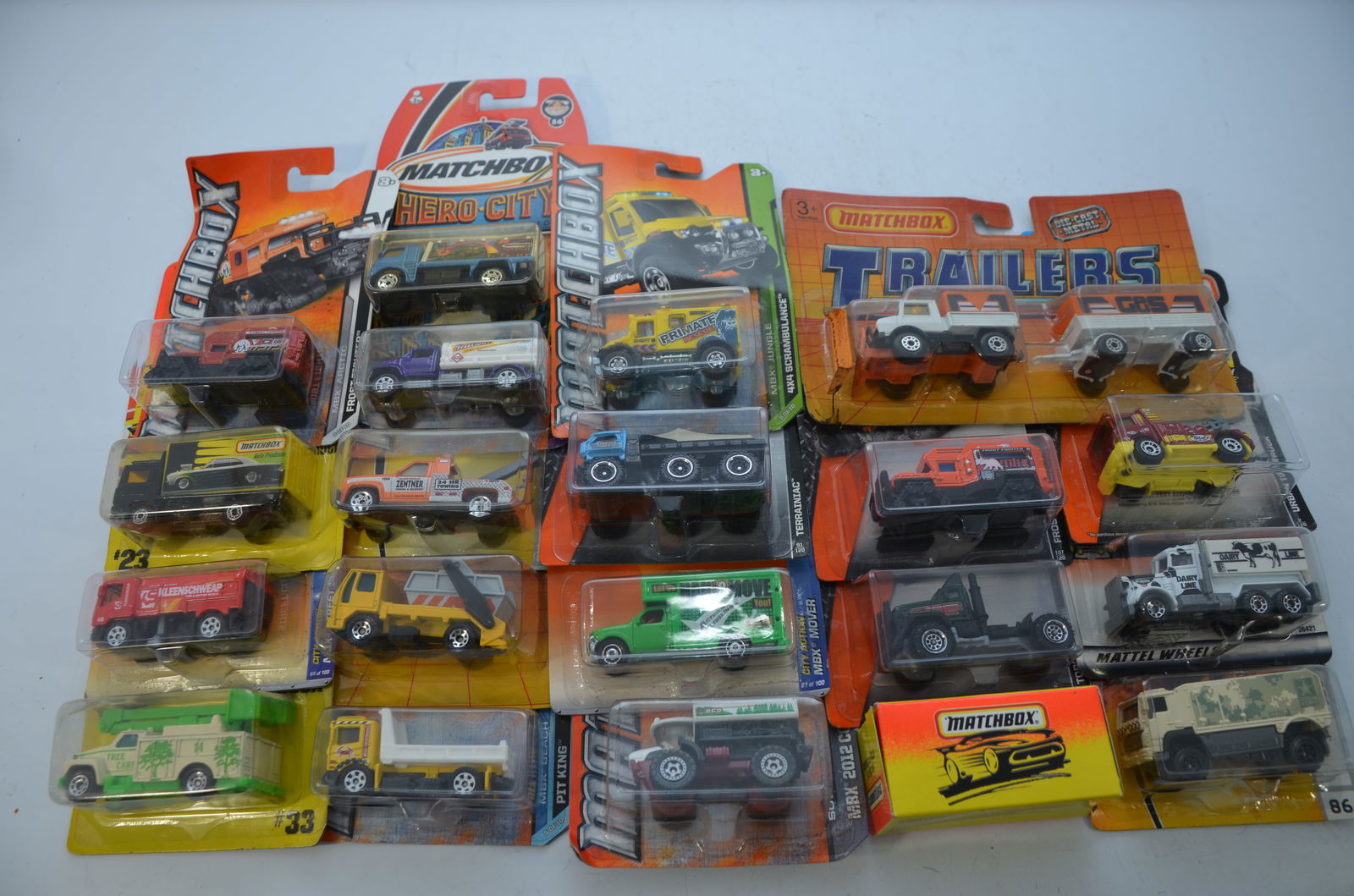 Matchbox Truck Lot 1-20 Total Trucks-New on Cards (1 of 1)