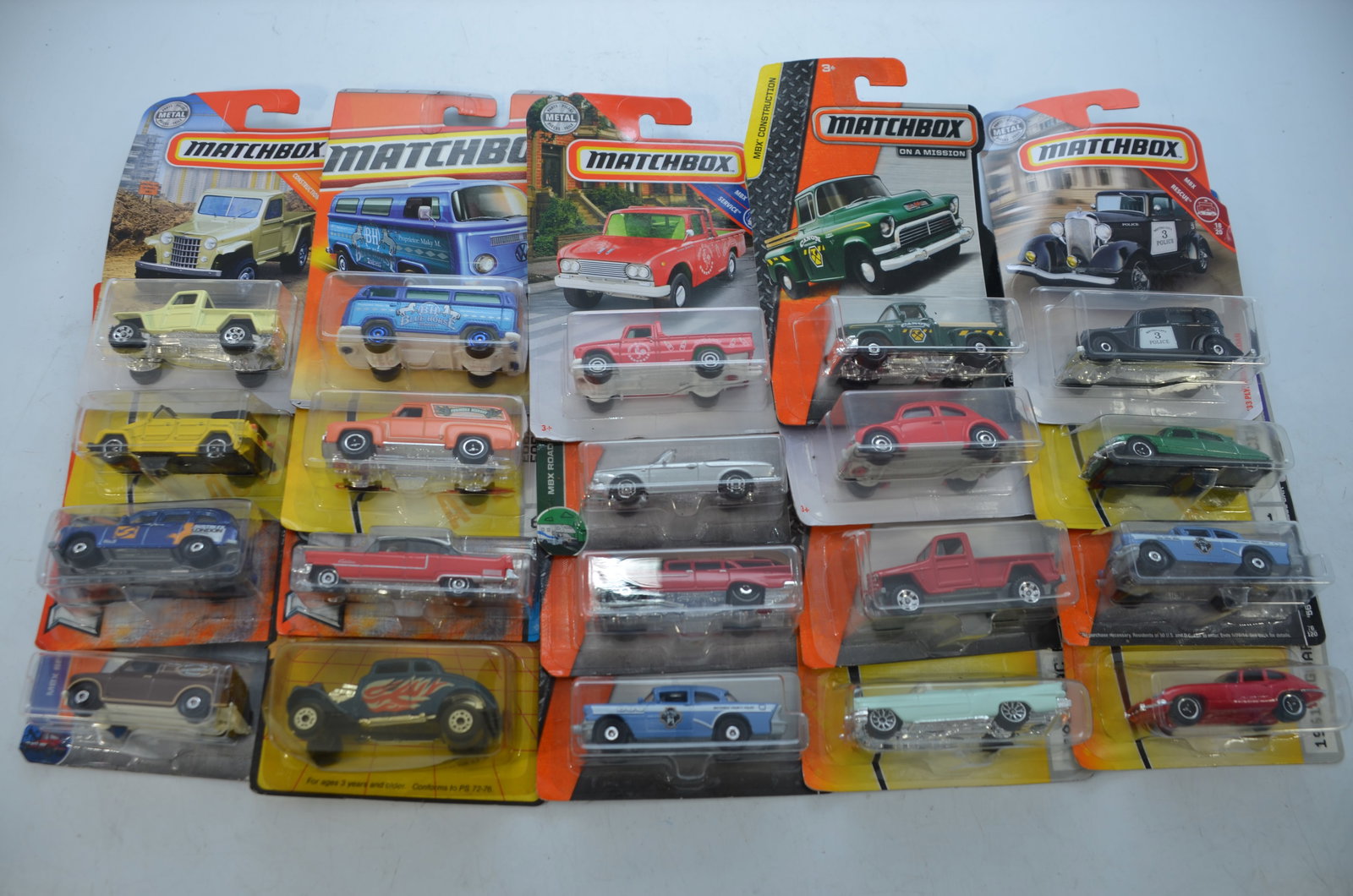 Matchbox Antique/Vintage Vehicles Lot 1-20 Total Vehicles-New on Cards (1 of 1)