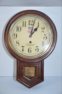 Union Pacific RR Cheyenne, WY Locomotive Shop Clock: This is a Union Pacific Railroad shop clock from the locomotive shop in Cheyenne, Wyoming. yes---you heard that correctly! This is where the #4014 Big Boy, #3985 Challenger, #844 Northern, and #838