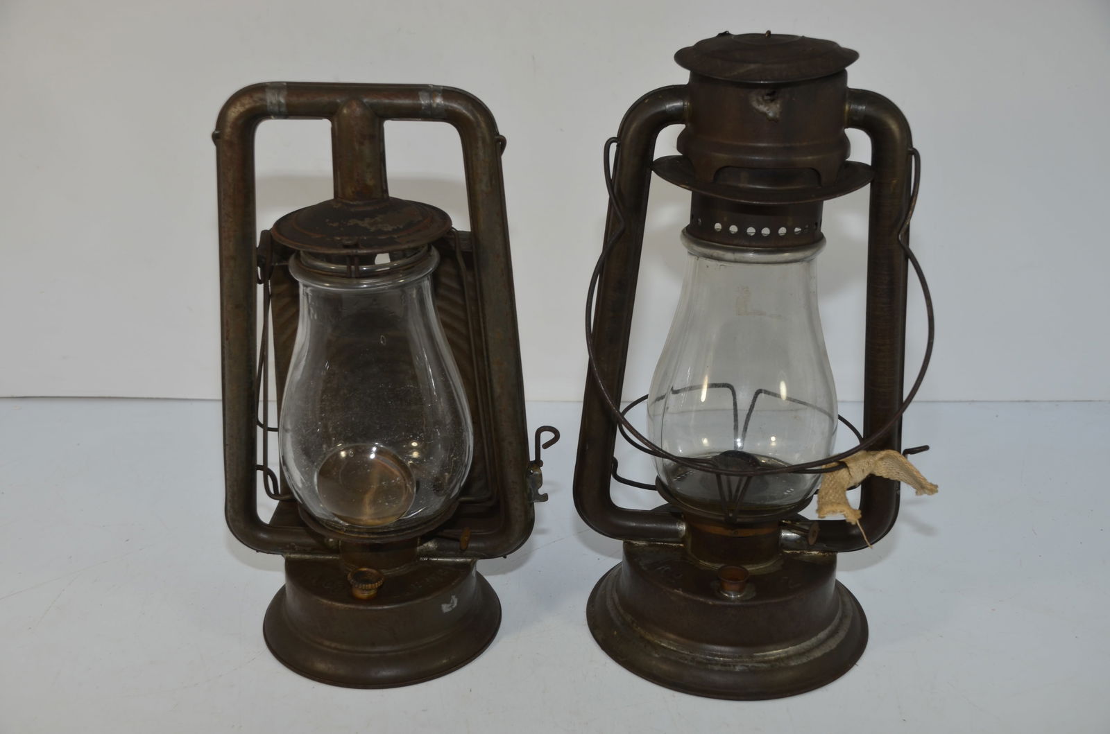 Two Different C T Ham Tubular Lanterns-#0 Clipper/#2 (1 of 10)