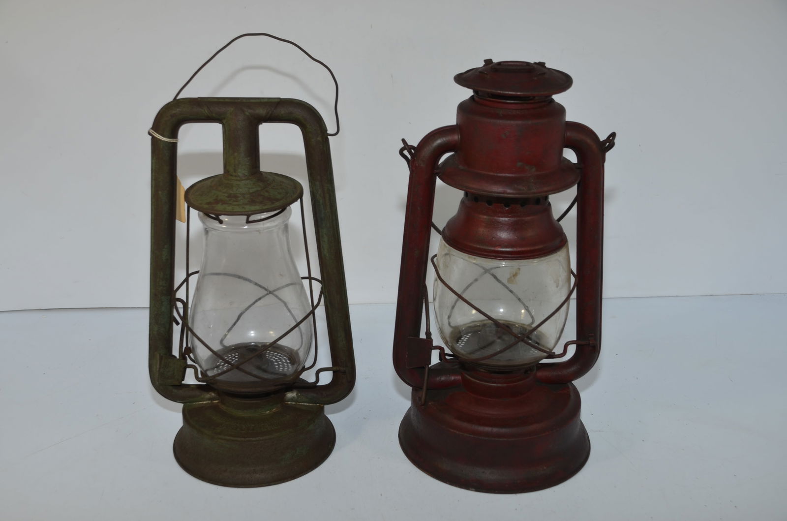 Two Tubular Lanterns-Defiance #0 and Triumph #2 (1 of 10)