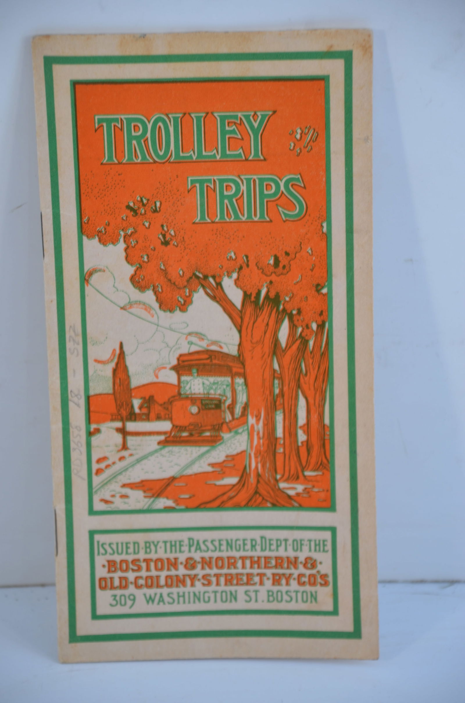 Boston and Northern Street RY/Old Colony Street RY Trolley Trips-1909 (1 of 2)