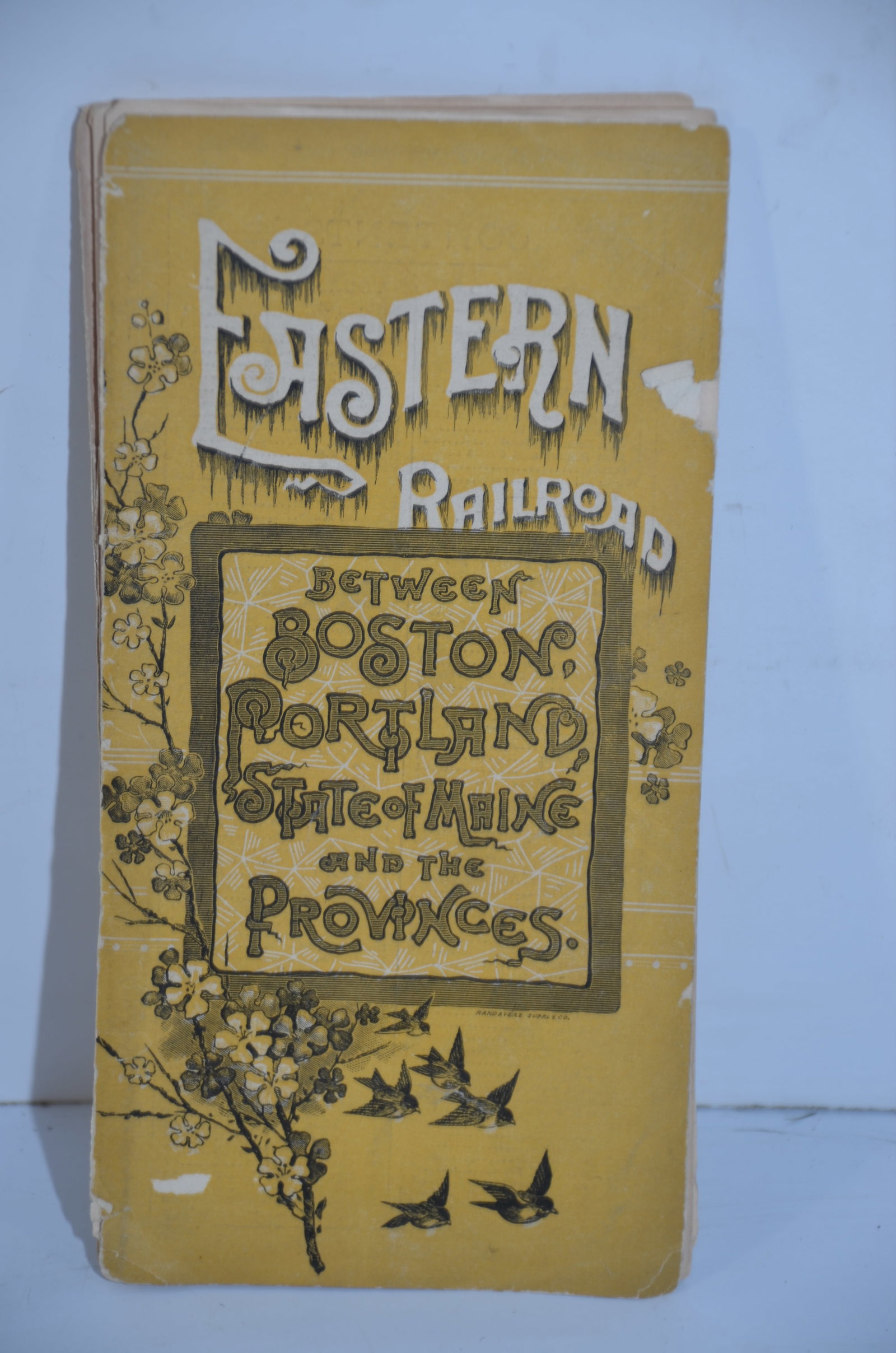 Eastern RR Summer Book of Tours-1884 (1 of 5)