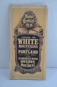 Maine Central RR Through the White Mtns-Portland to the St Lawrence River Book-1901 (1 of 5)