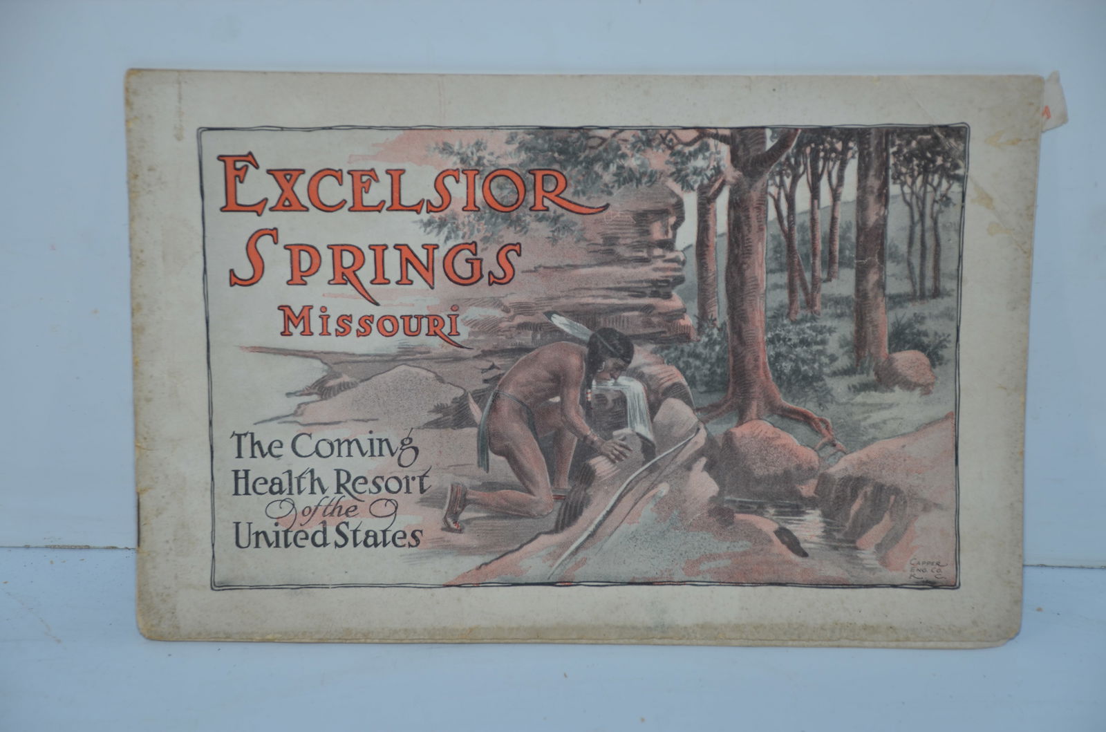 Wabash RR/Milwaukee Road RR Excelsior Springs, MO Book-1912 (1 of 4)