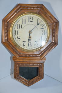 Manitou and Pikes Peak Railroad Station Clock: This is a Manitou and Pikes Peak Railway station clock. It is being relisted in this sale because this is one of the rare instances where we had to block a bidder for failure to pay, ship, or pick up