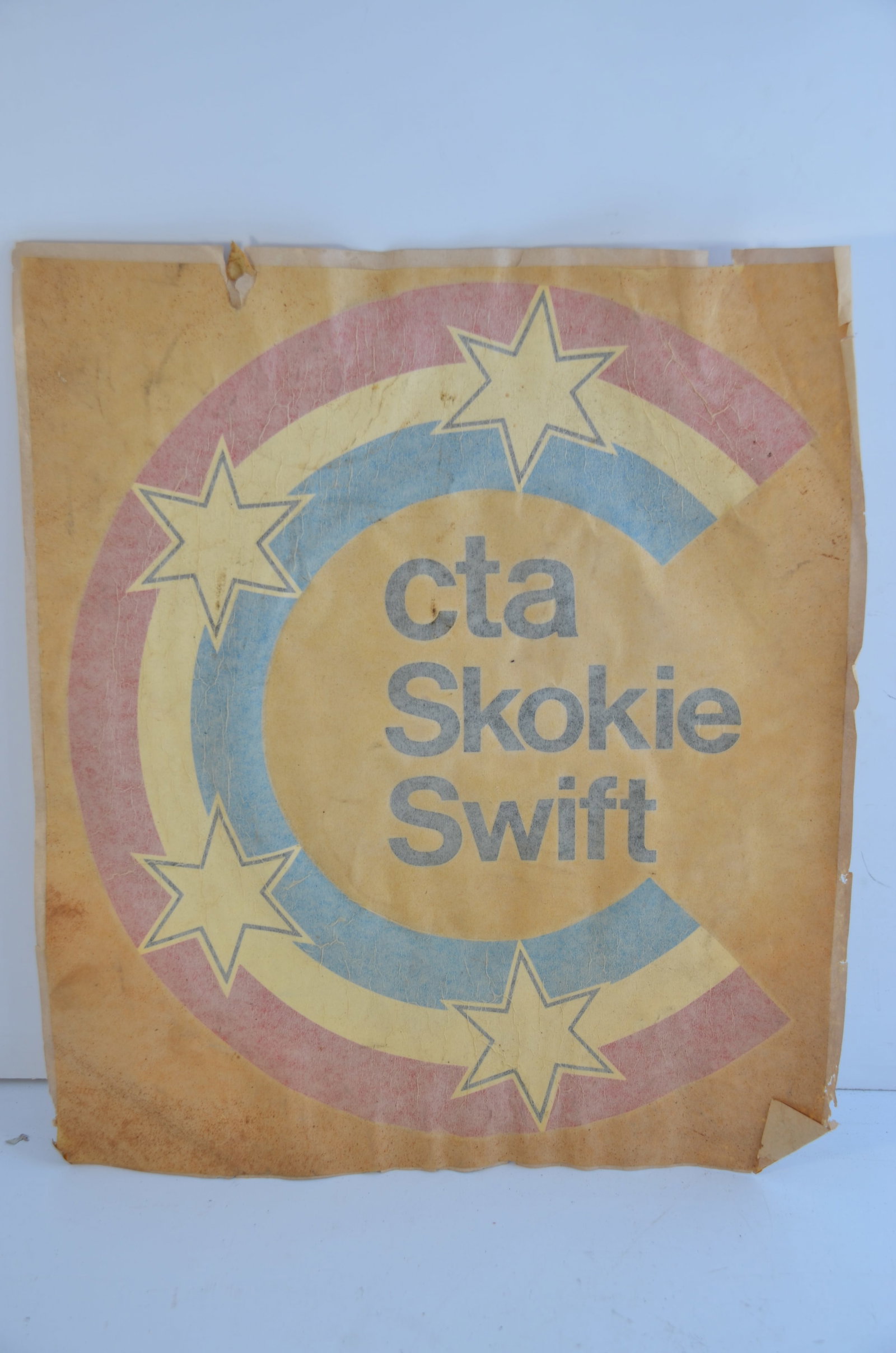 Two Original Unused Decals CTA Skokie Swift/CMSTP and P RR (1 of 2)