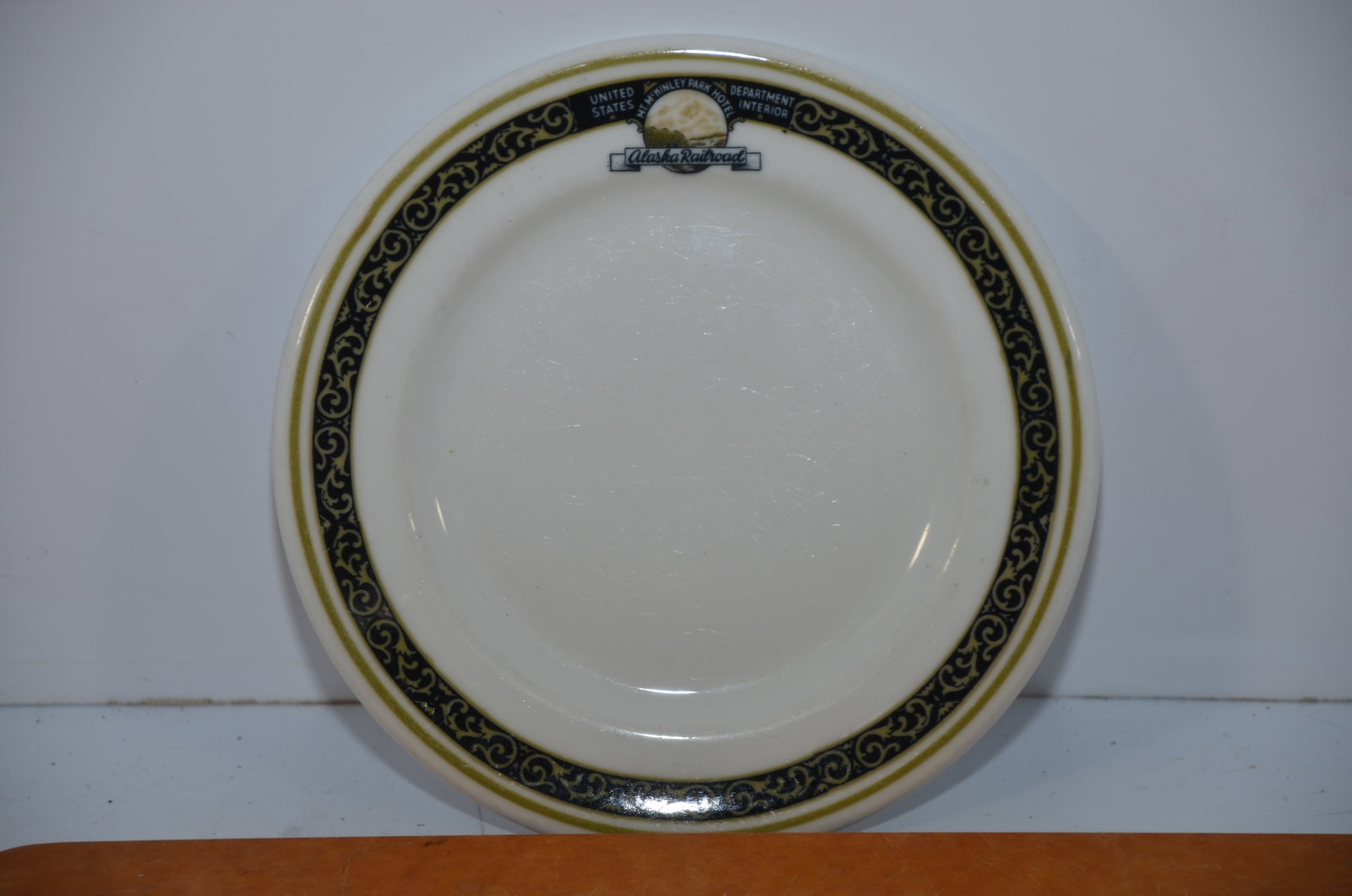 Alaska RR McKinley Pattern Saucer (1 of 4)