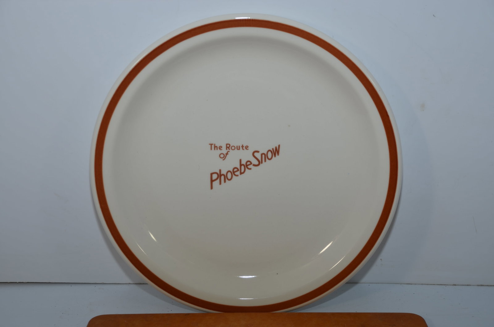 Delaware Lackawanna and Western RR Phoebe Snow Plate (1 of 3)