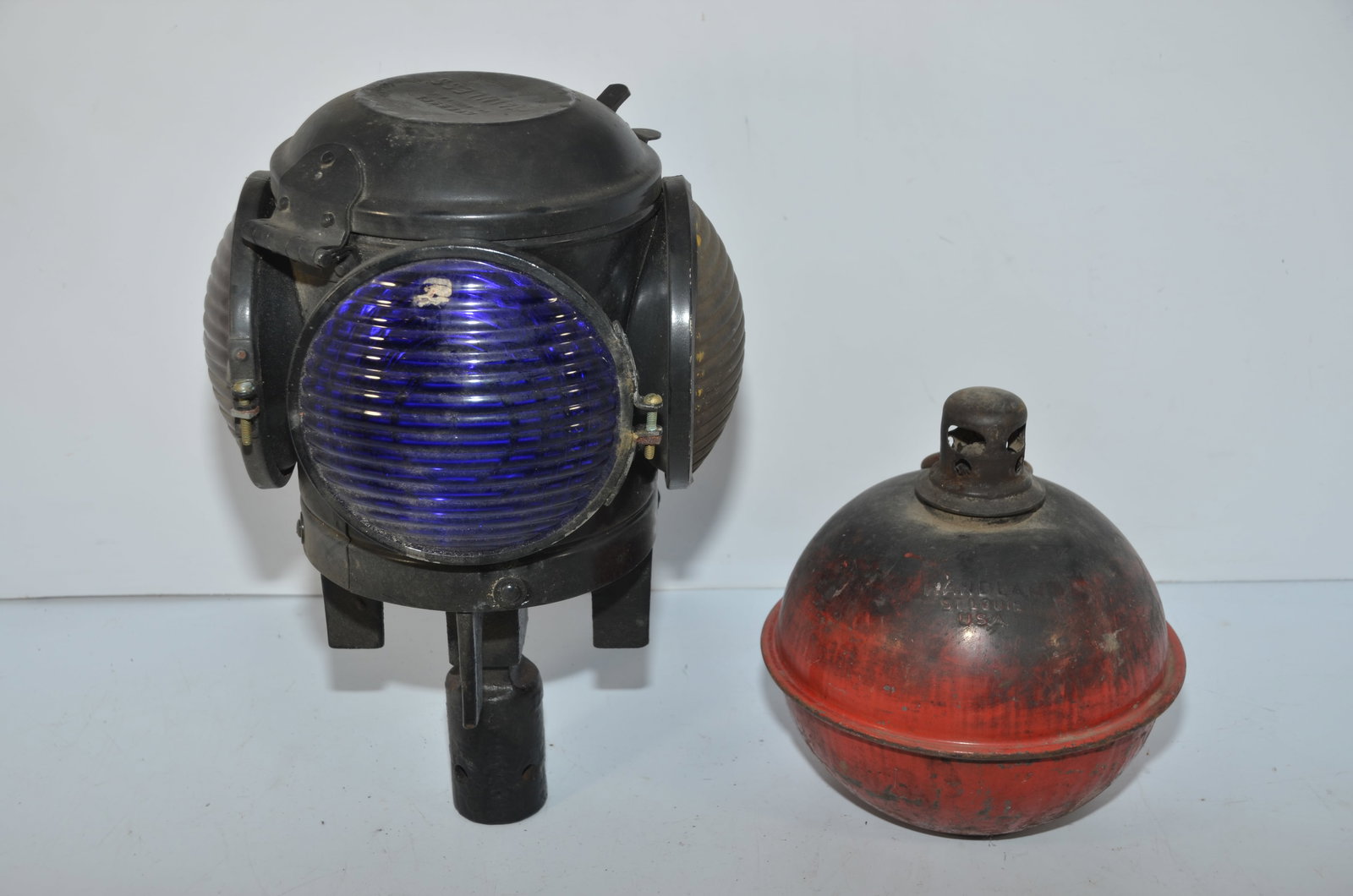 Handlan Torch/Smudge Pot and Dressel Switch Lamp (1 of 11)