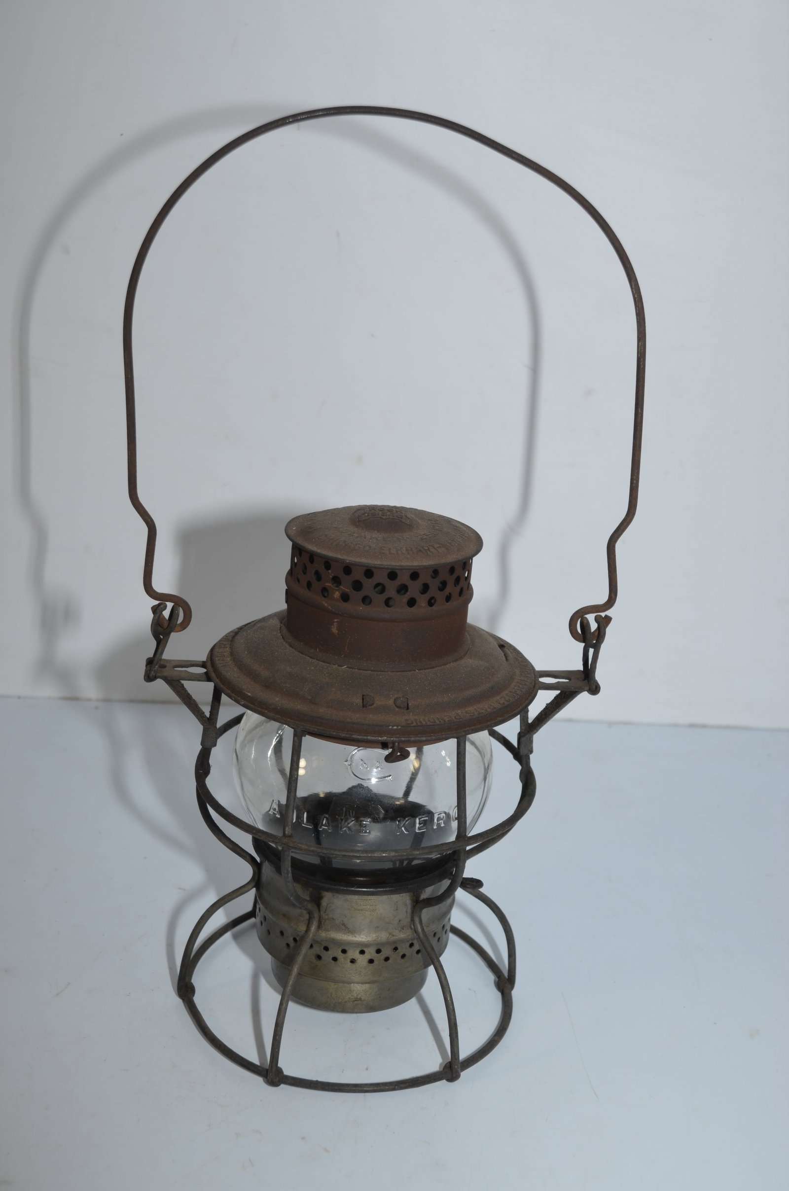 Rock Island RR Adlake 250 Kero Switchmans Lantern (1 of 6)