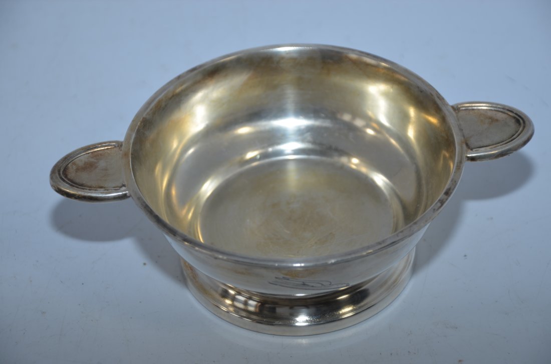 Union Pacific RR Silver Soup Bowl (1 of 3)