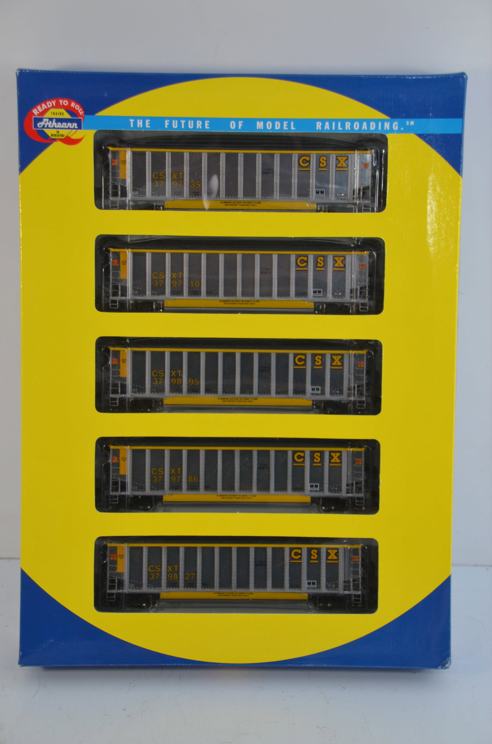 CSX RR 5-Pack #3 Athearn Bethgon Coal Porters-HO Scale-New in Box (1 of 2)