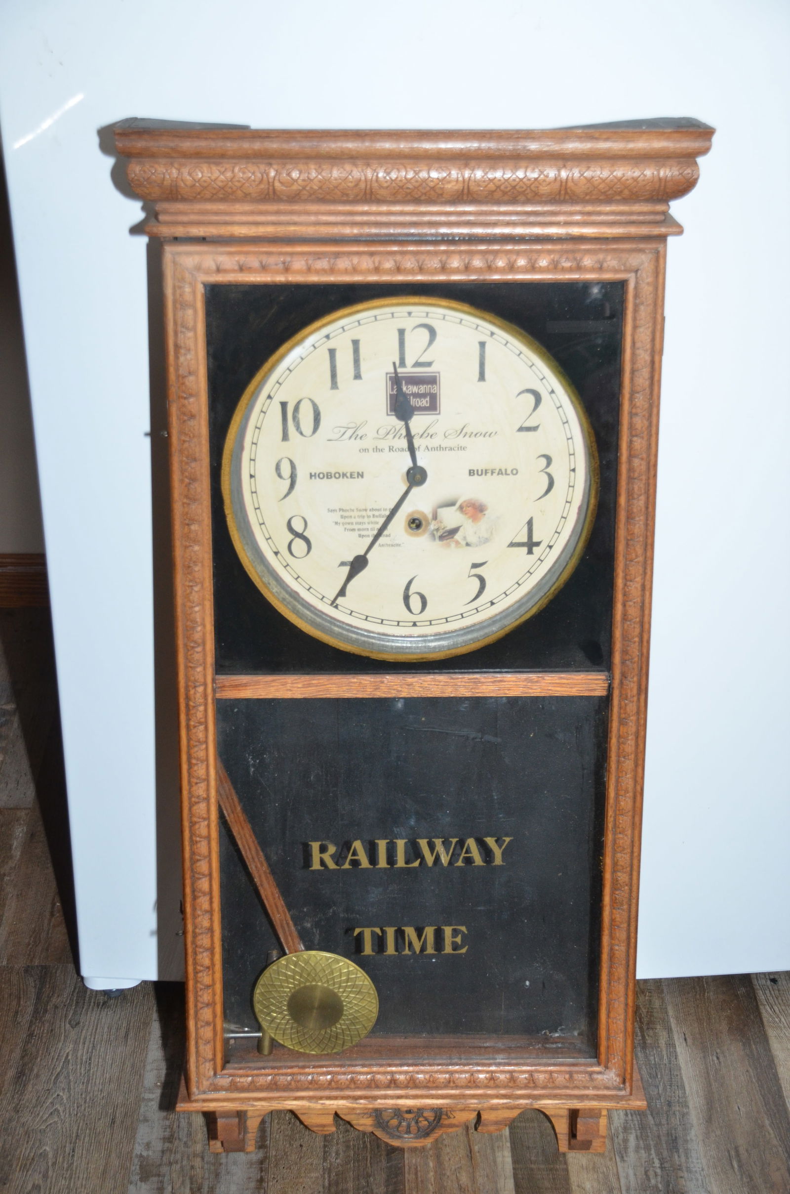Delaware Lackawanna and Western RR Sessions Station Clock (1 of 6)