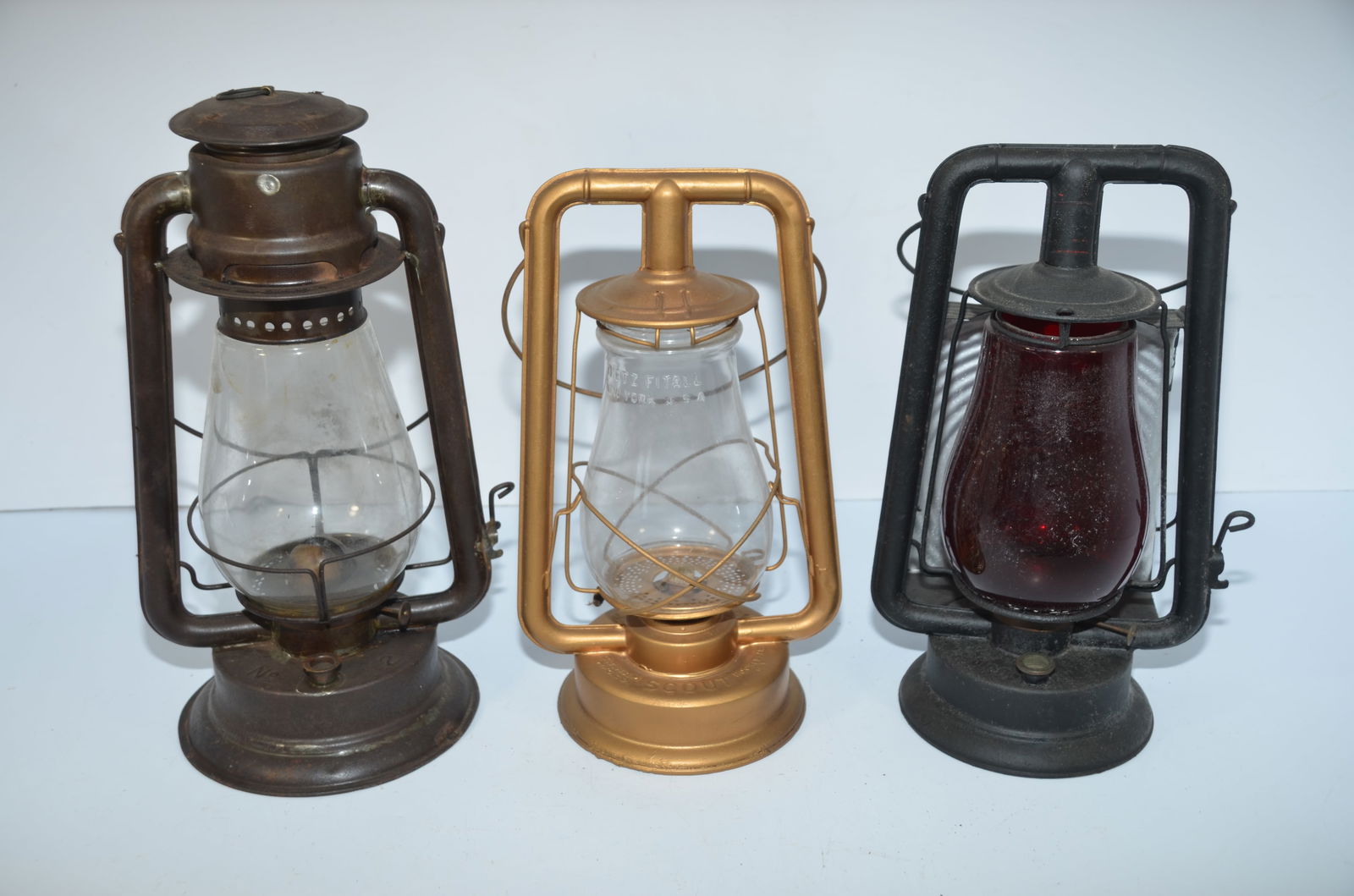 Three C T Ham Tubular Lanterns-#2/Scout #0HB/#0 Clipper (1 of 11)
