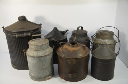 New York Central RR/Boston and Maine RR-7 Can Lot