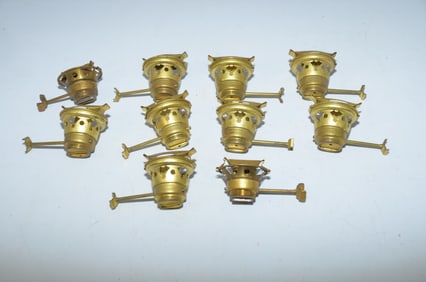 10 Brass RR Lantern Burners