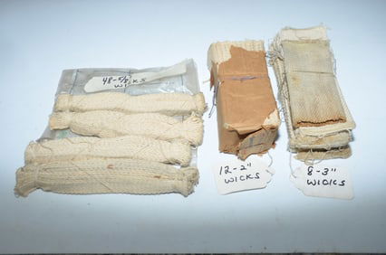 Three Sizes of RR Lantern/Lamp Burner Wicks