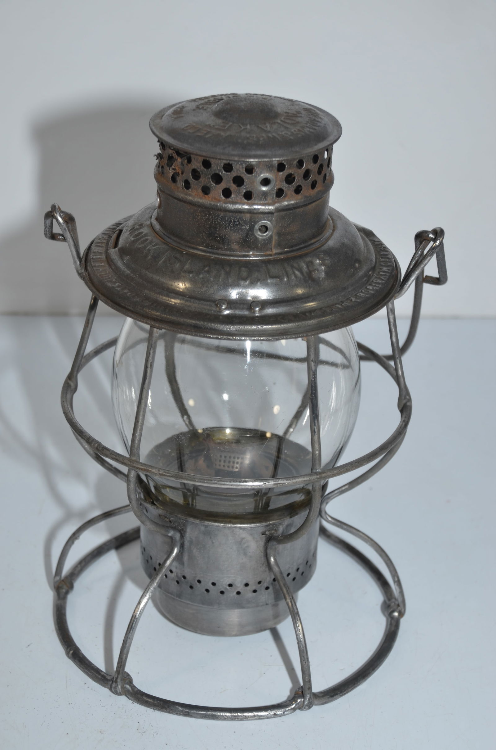 Rock Island RR Adlake Reliable Switchmans Lantern (1 of 8)