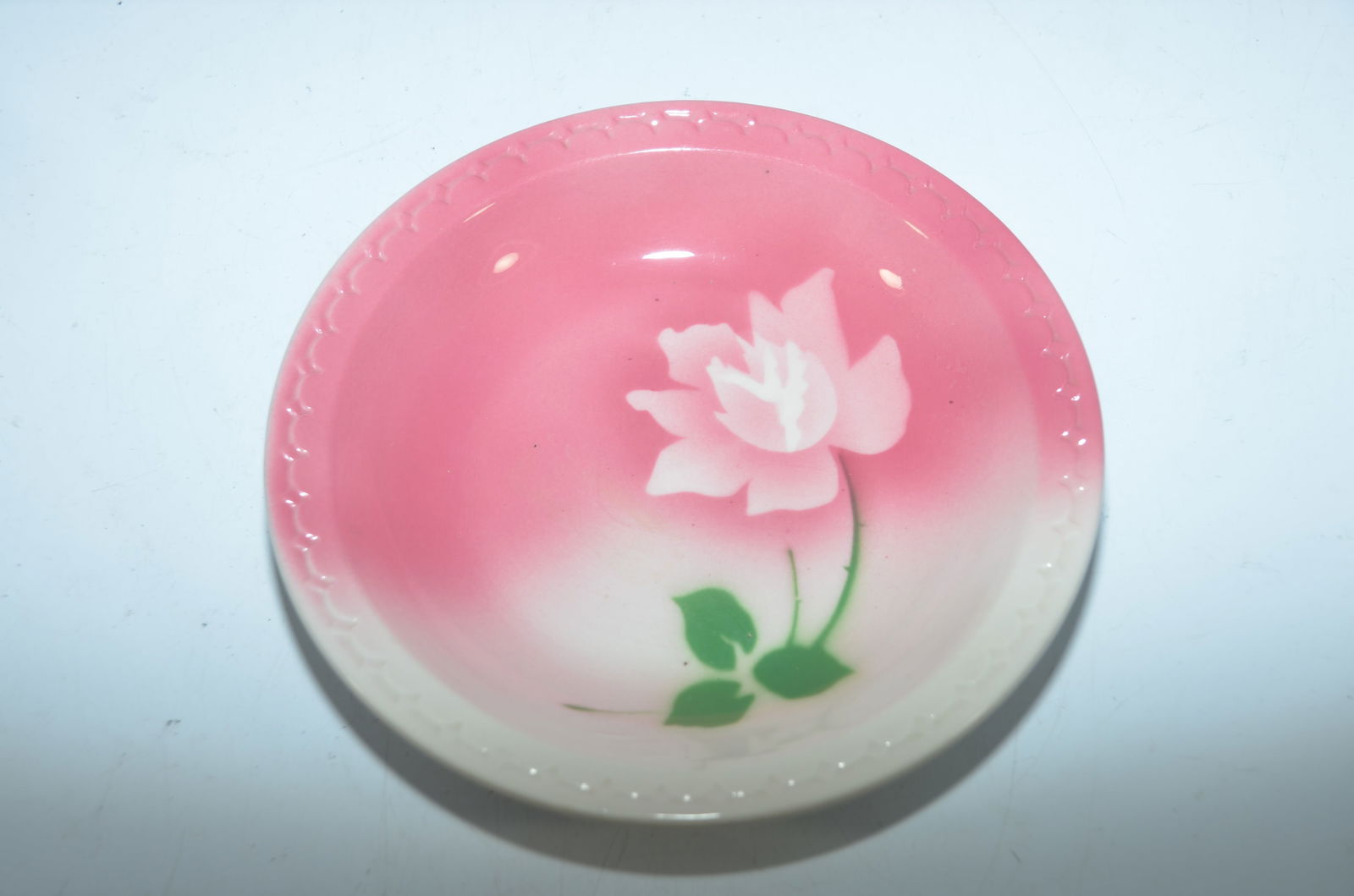 Great Northern RY Spokane Pattern Soup Bowl: This is a Great Northern Railway SPOKANE pattern soup bowl. Measures 7.25 inches in diameter. Nice used condition with no chips or cracks. Syracuse China backstamp