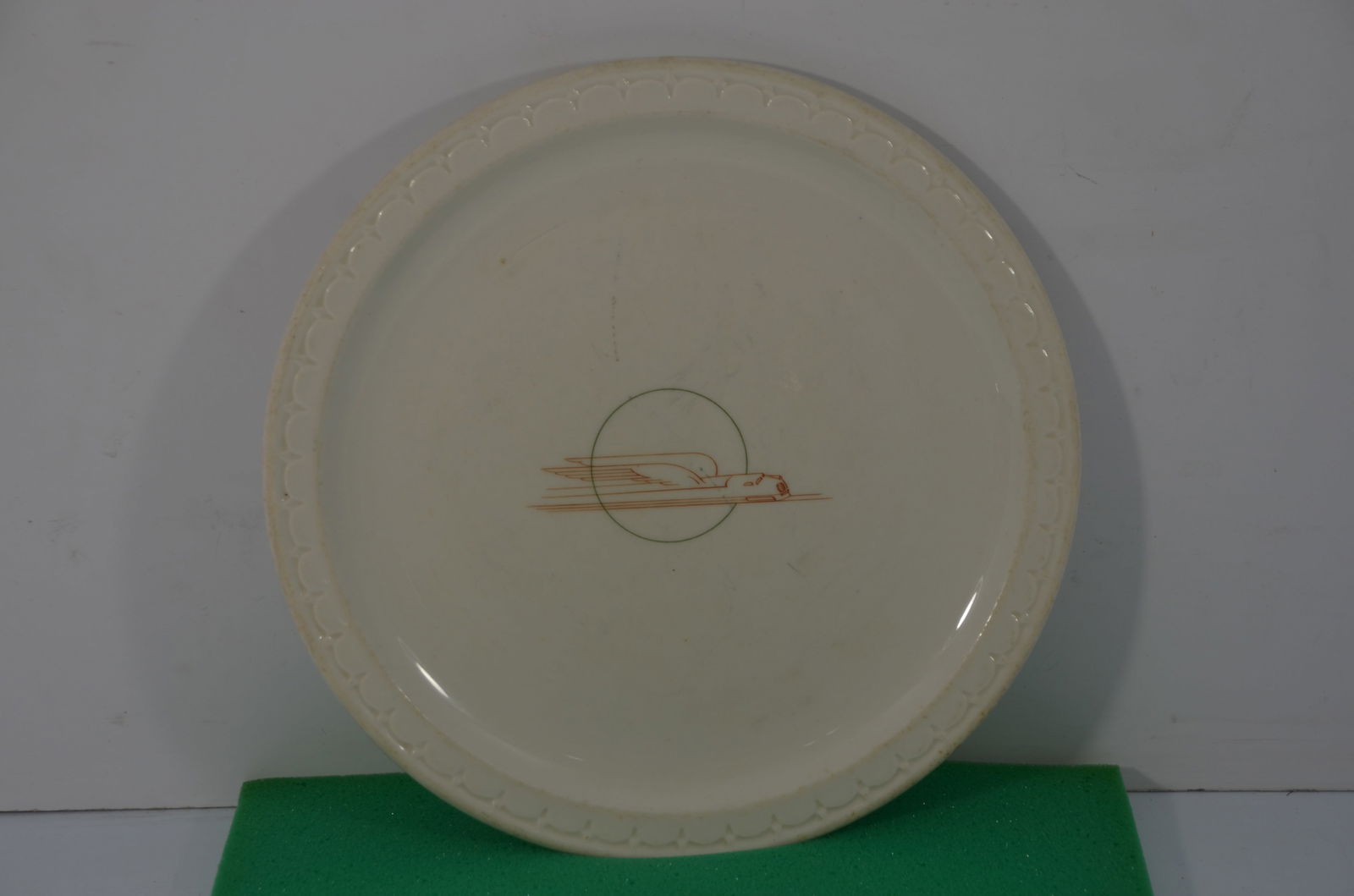 Union Pacific RR Winged Streamliner Service Plate (1 of 4)