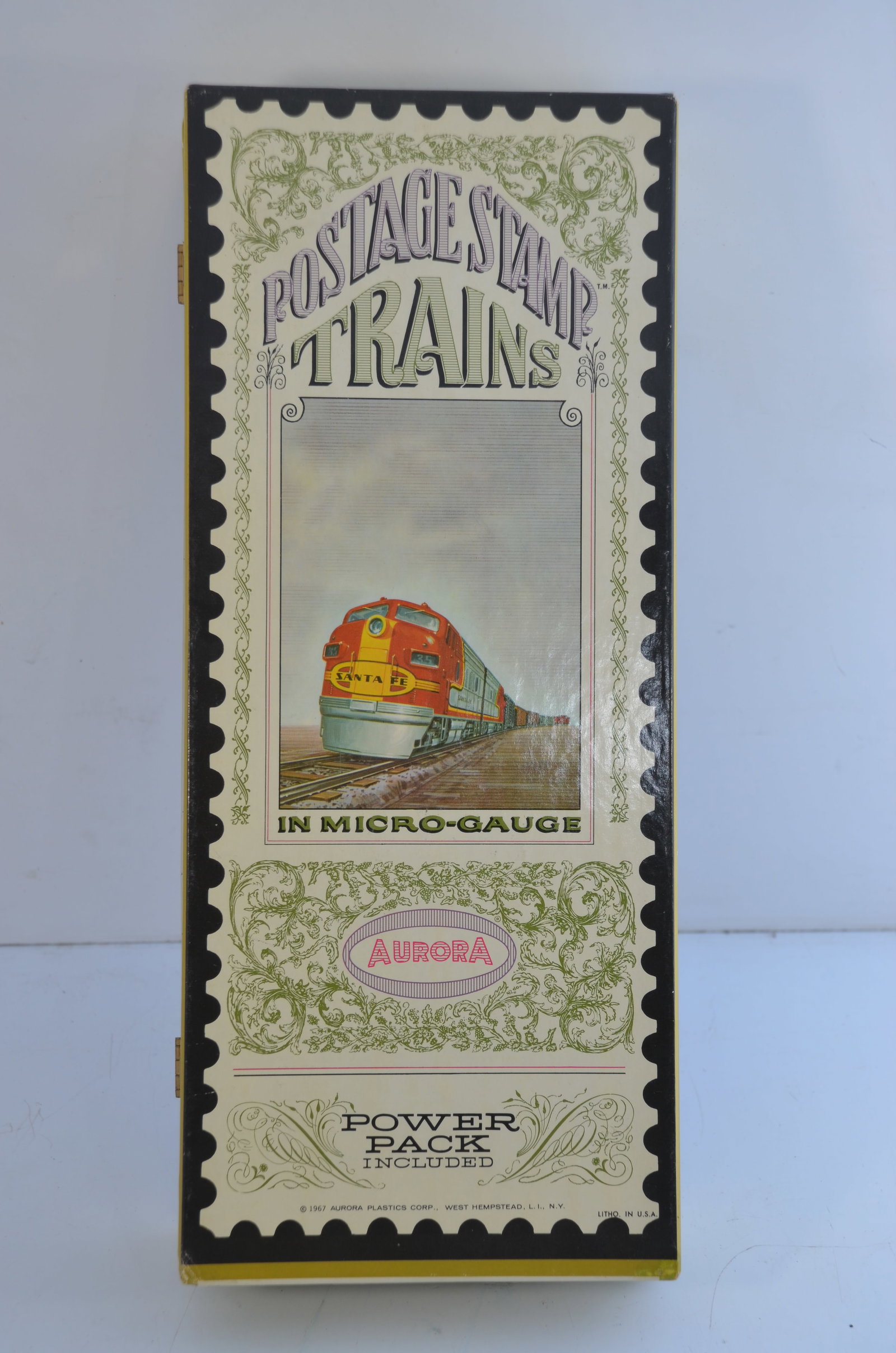 Postage Stamp Trains Penn Central RR N Scale Train Set-Aurora Plastic Models (1 of 3)