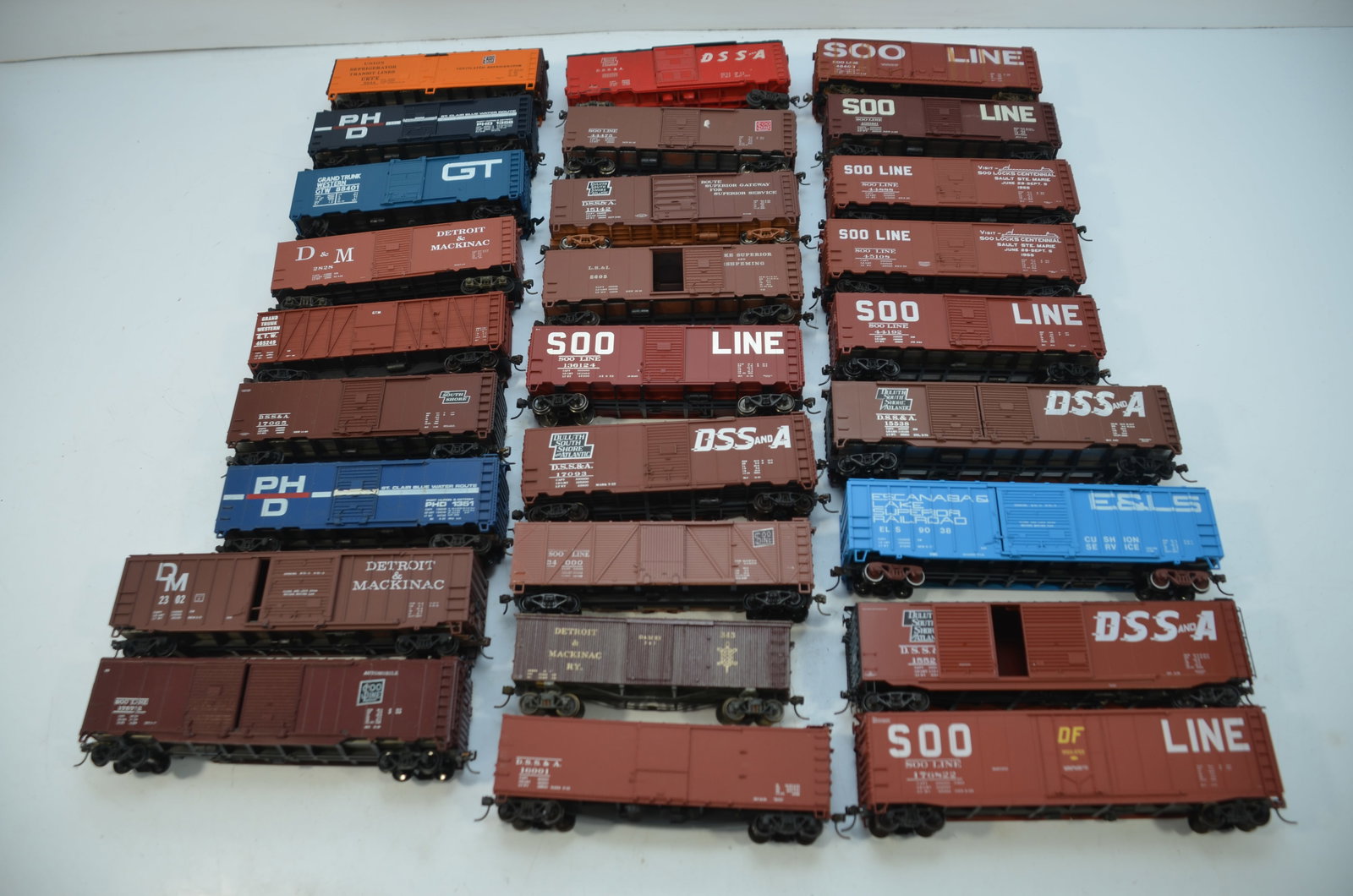 The Michigan RR Collection-52 High Grade Michigan Railroad Freight Cars (1 of 5)