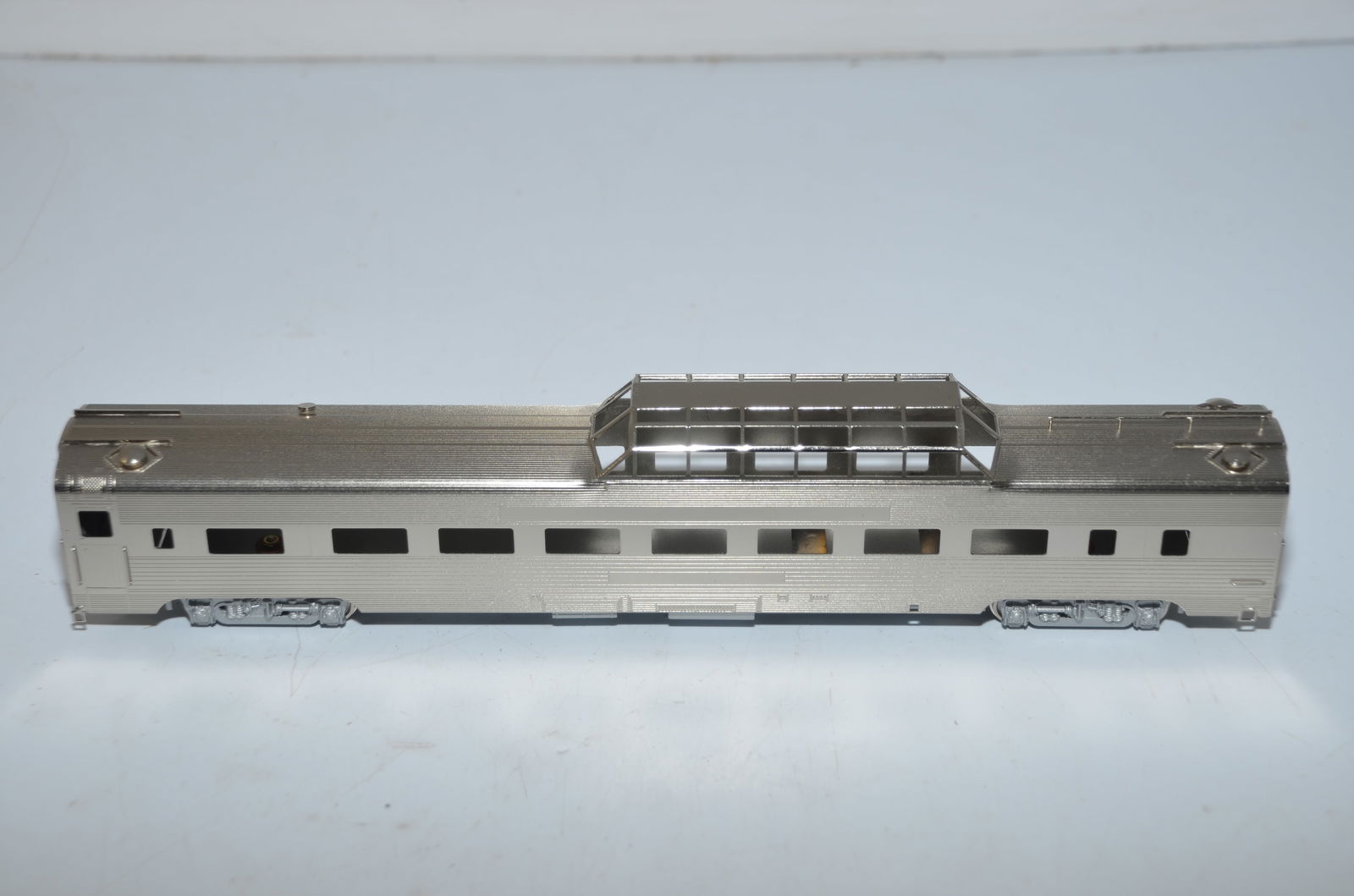 Burlington RR Twin Cities Zephyr Silver Dome Silver Castle-Oriental Ltd Brass Models (1 of 7)