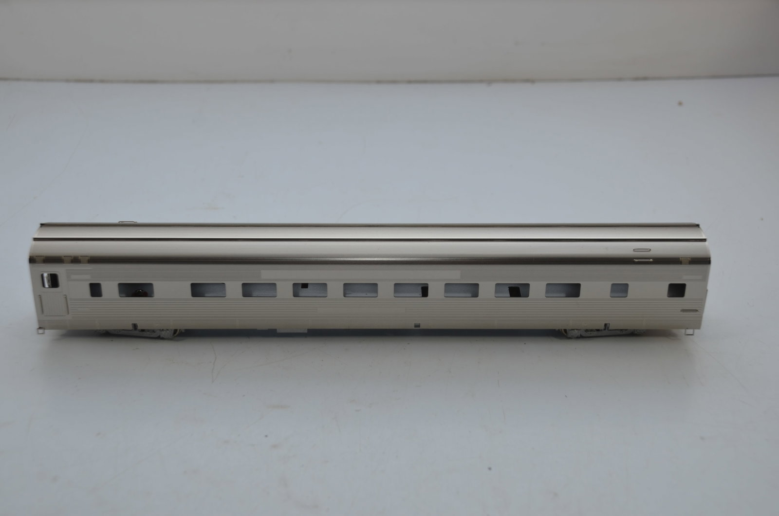 California Zephyr Coach SILVER MAPLE-Oriental Ltd Brass Models: This is a California Zephyr coach SILVER MAPLE in HO scale. Modeled after car #4742. Distributed by Oriental Limited Brass Models. New in the original box.