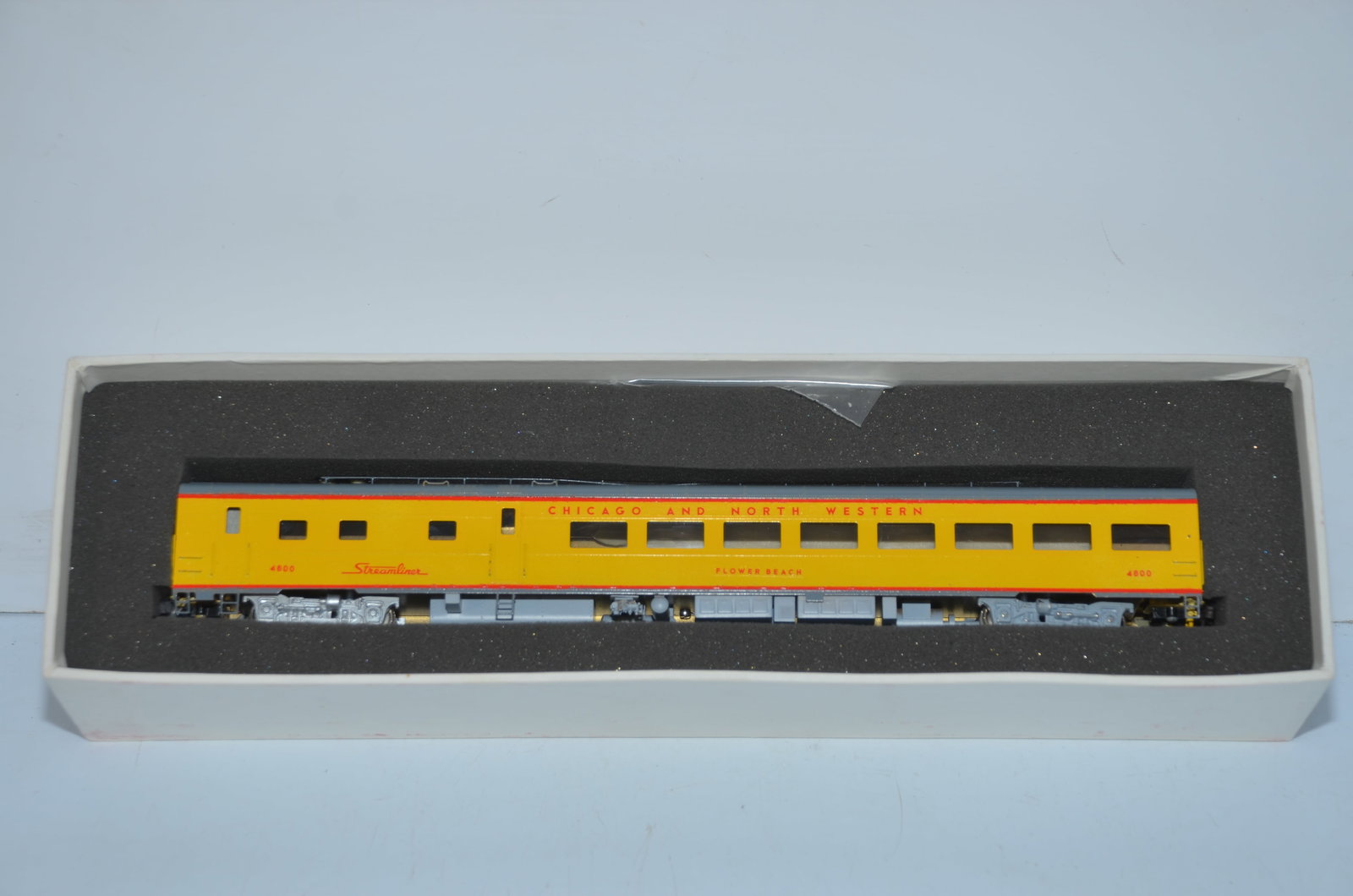 Chicago and Northwestern RY 12-1 Sleeper Car-Shoreham Shops Brass Ltd (1 of 5)