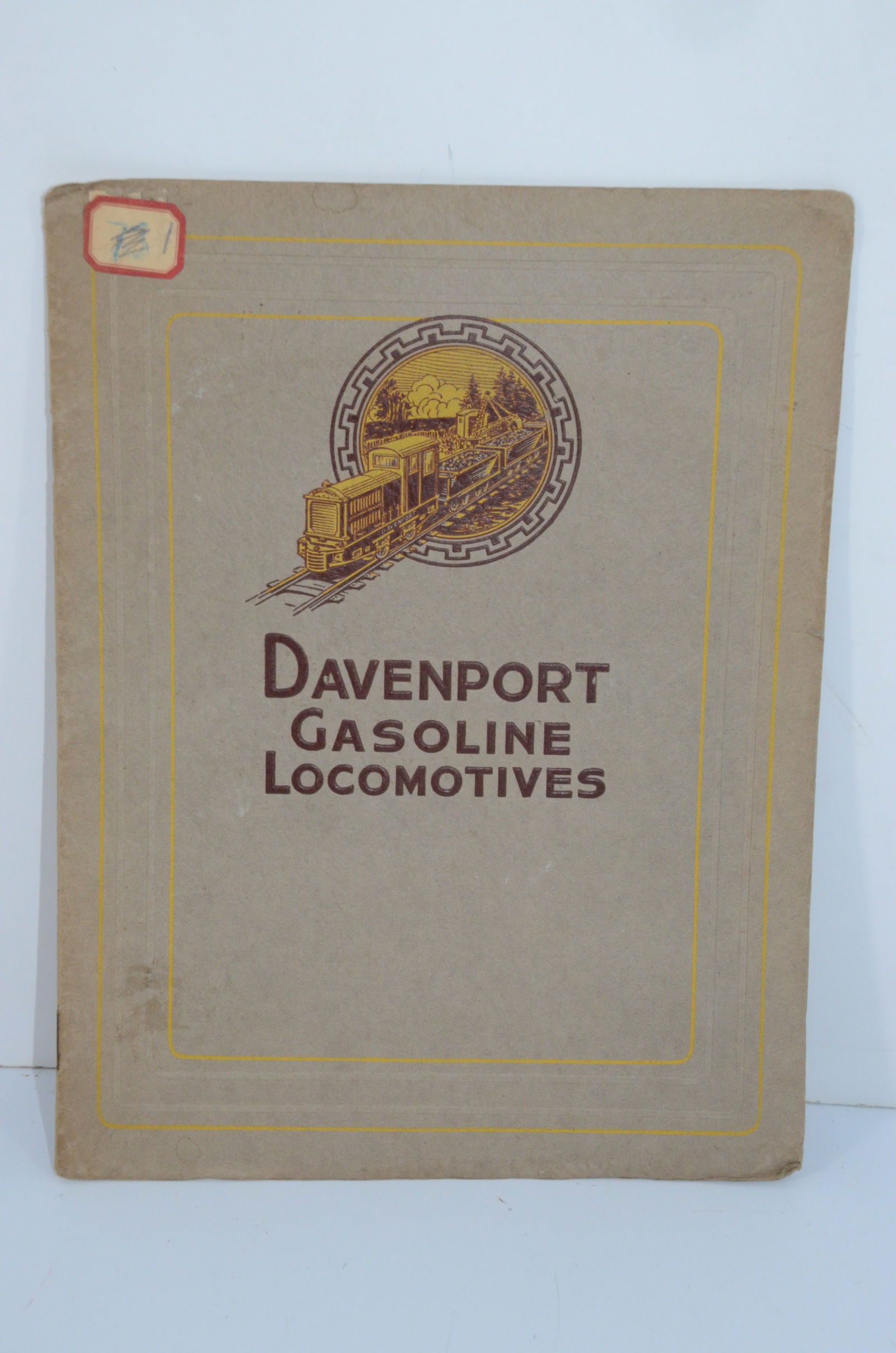 Davenport Gasoline Locomotives Promotional Catalog ca. 1924 (1 of 4)