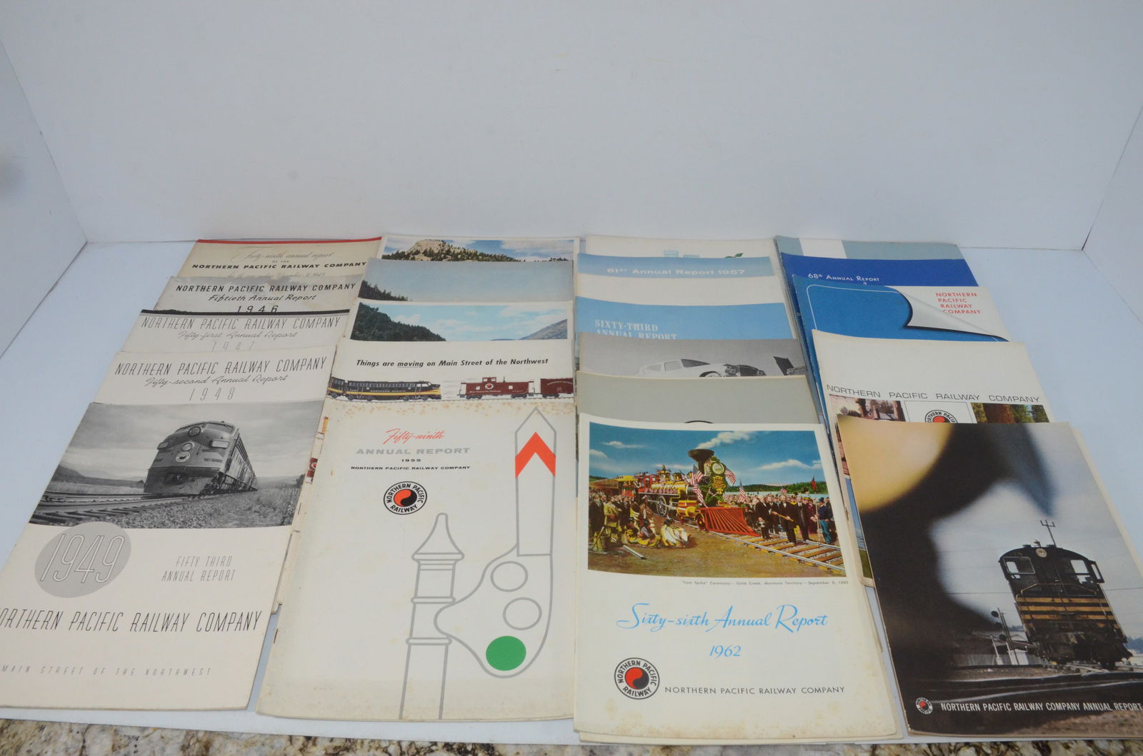 Northern Pacific RR Annual Reports 1945-1968 (1 of 3)