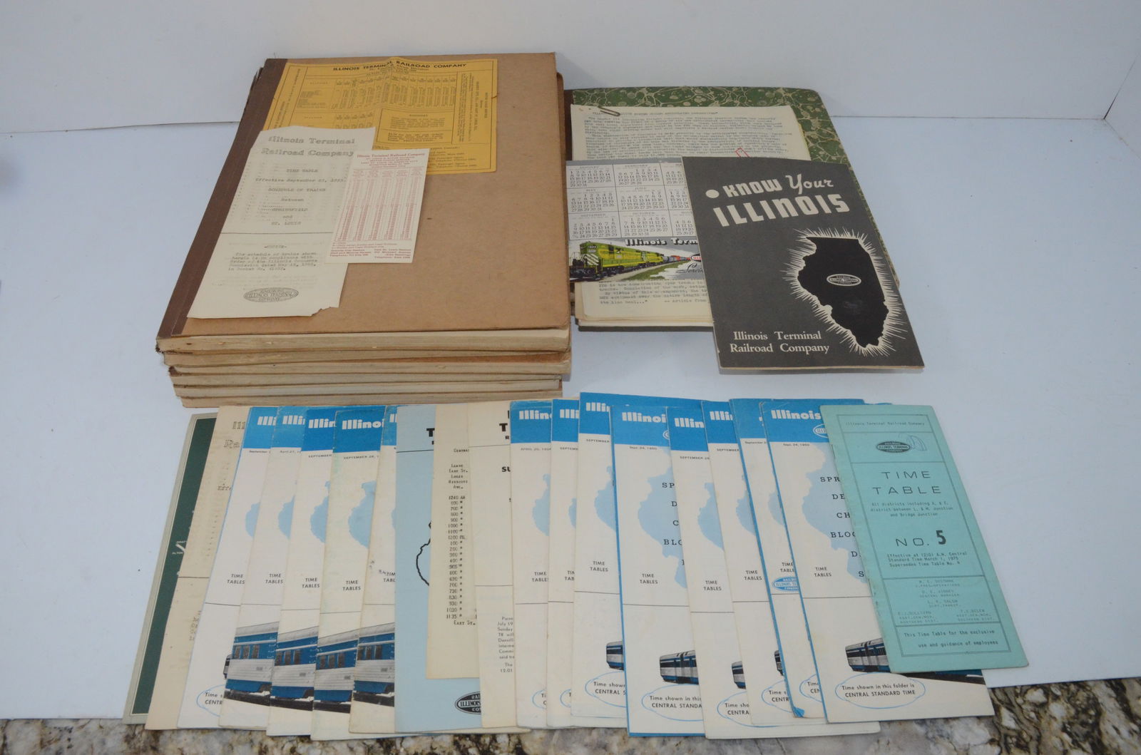 Illinois Terminal RR Paper Lot (1 of 13)