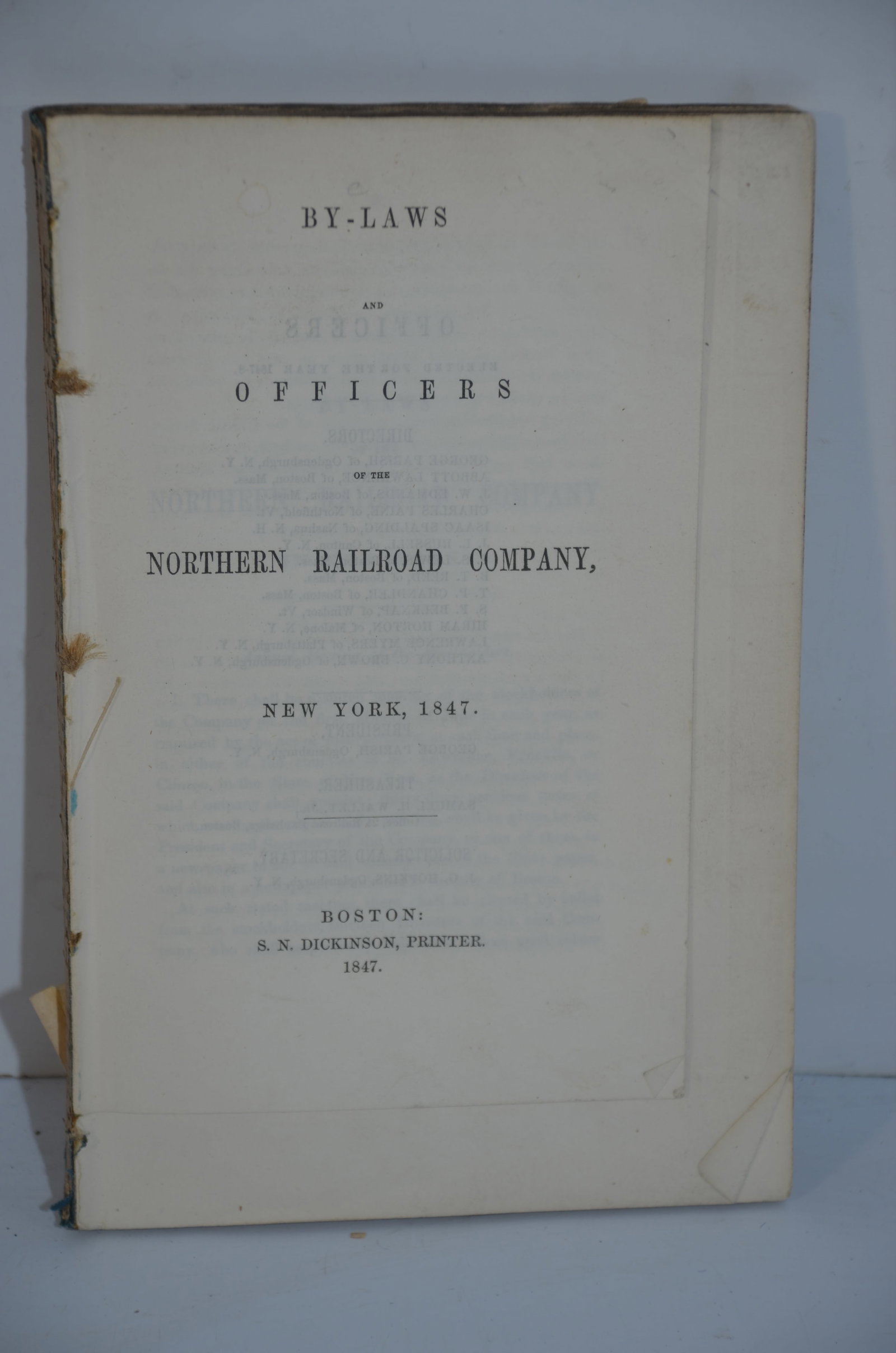 Northern Pacific RR Routes Resources Progress and Business Book-February 1871  (1 of 4)