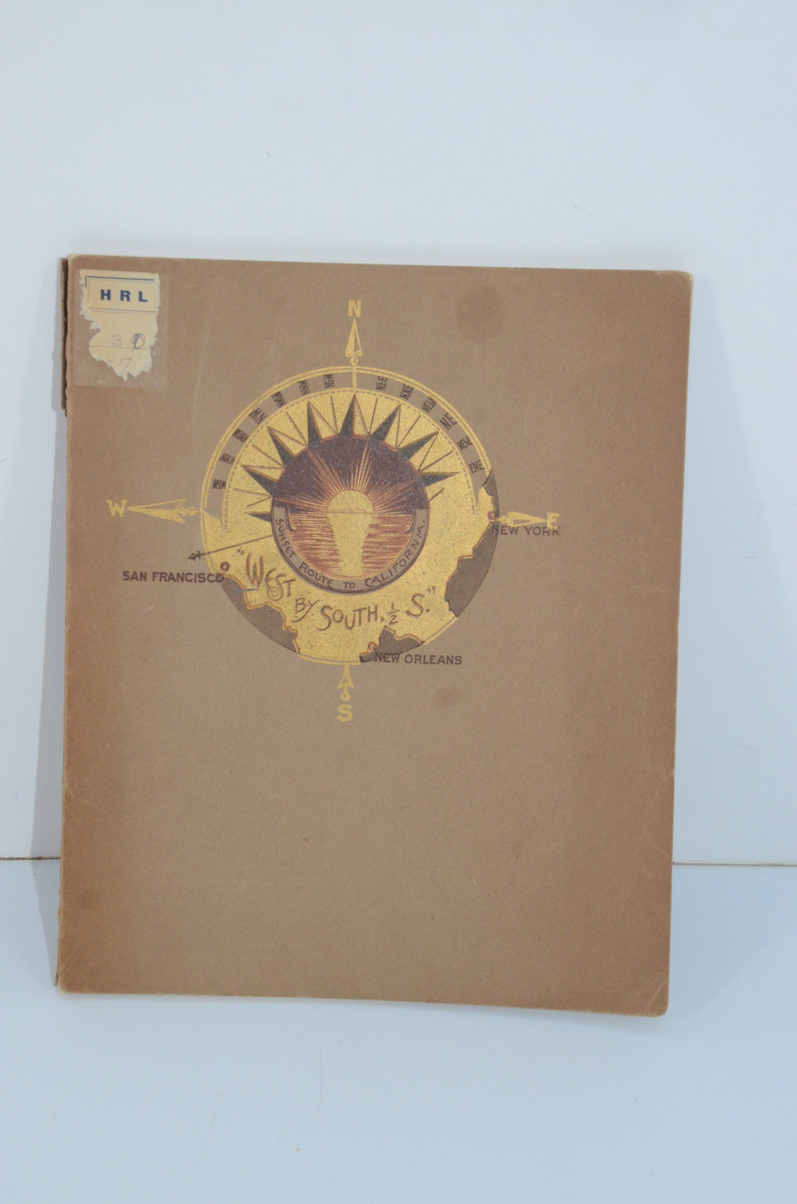 Southern Pacific RR-1890 West By South/Half South Book (1 of 3)