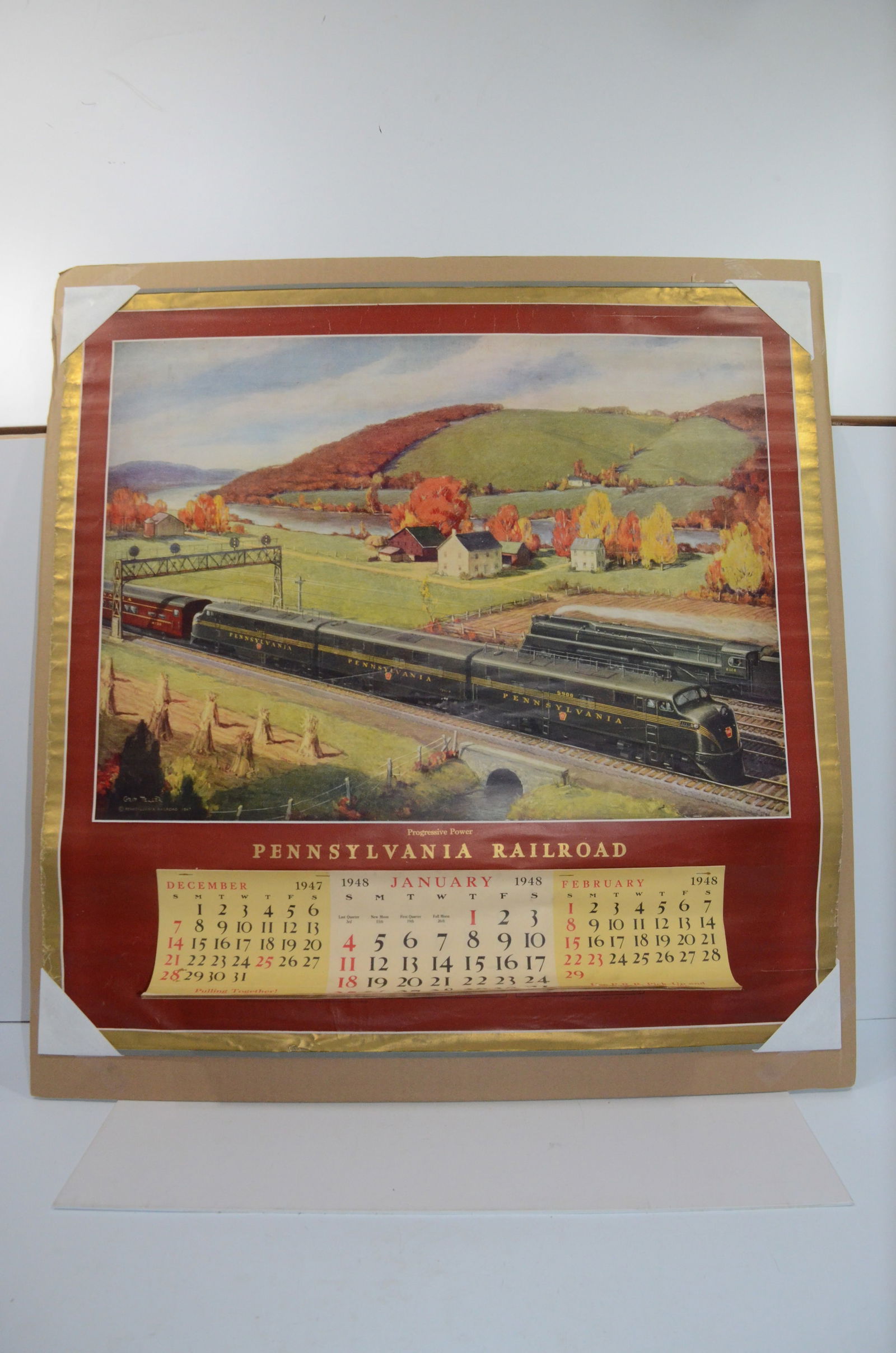 Pennsylvania RR 1948 Calendar (1 of 1)