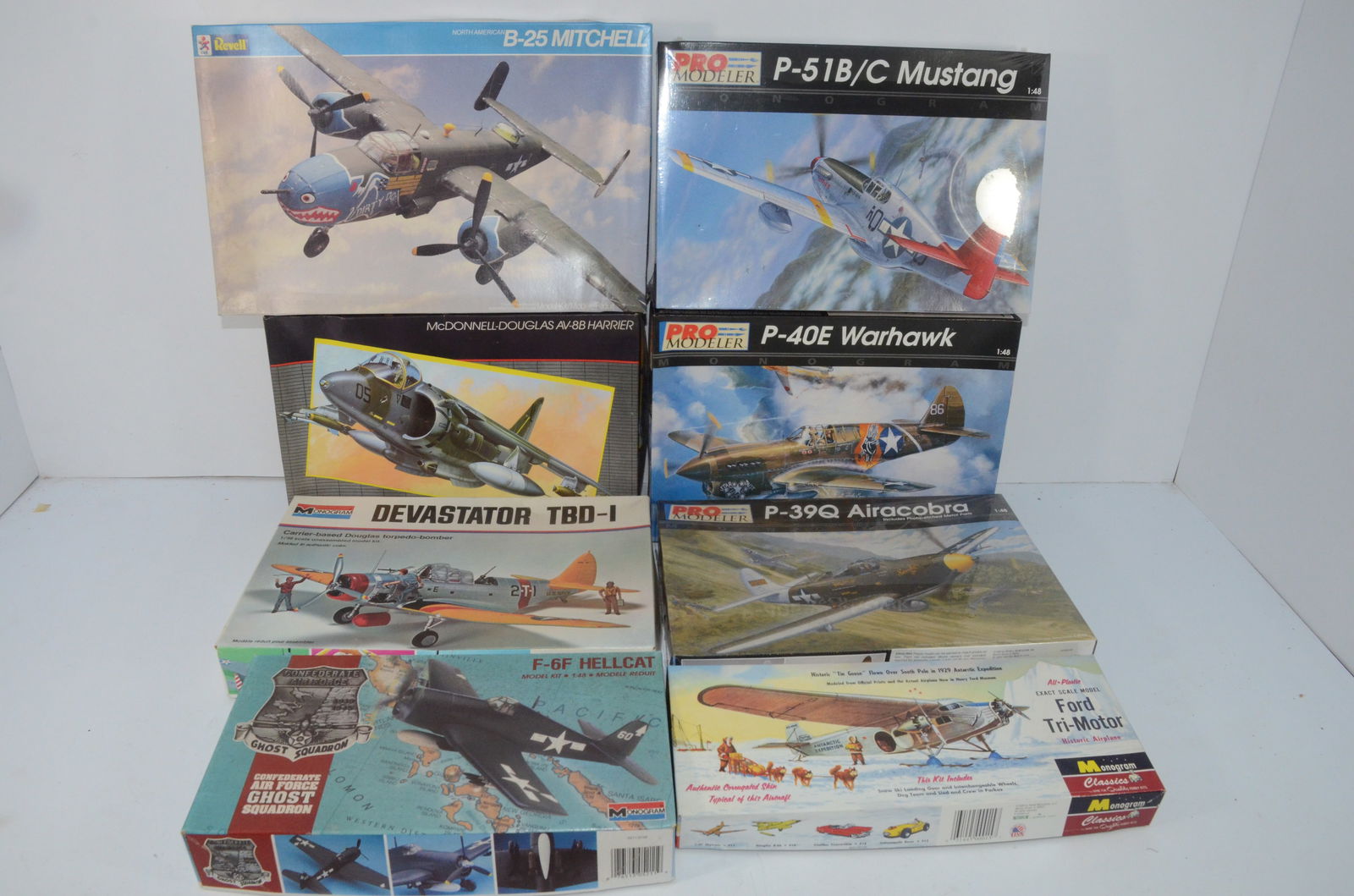 13 Airplane, Auto and Ship Model Kits-New in Box (1 of 4)