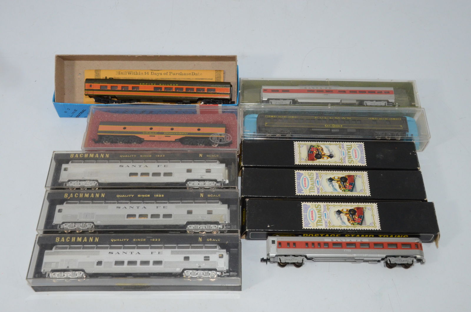 11 N Scale Passenger Cars-New in Box (1 of 1)