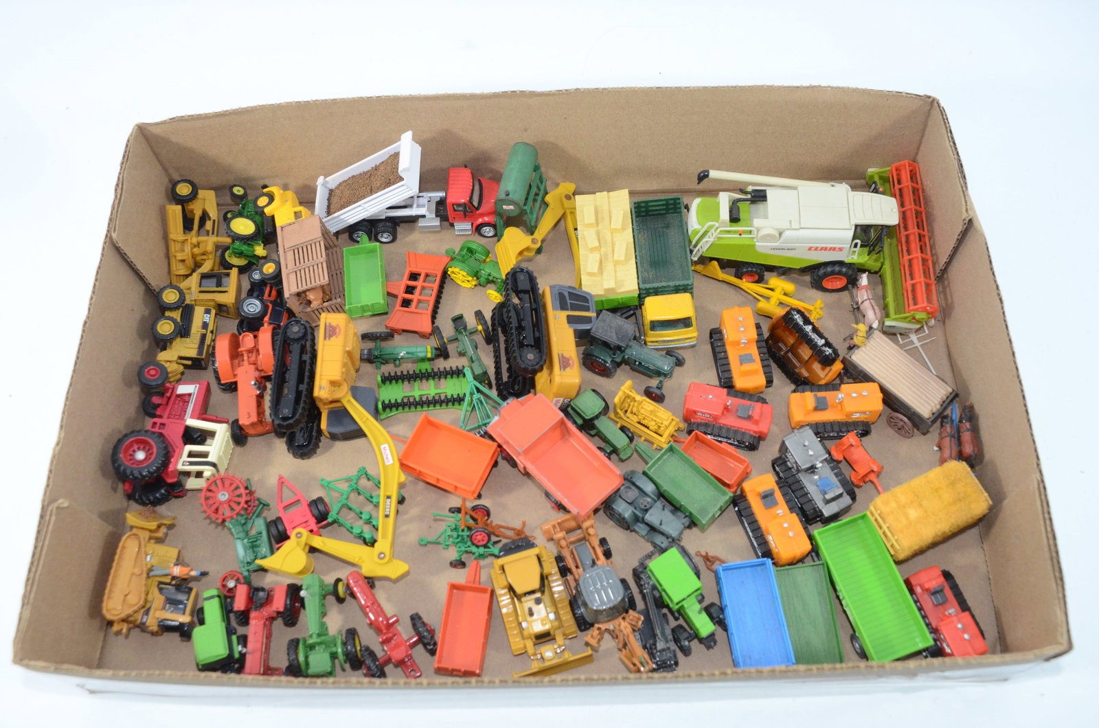 Over 50 HO Scale Construction and Farm Equipment Vehicles (1 of 1)
