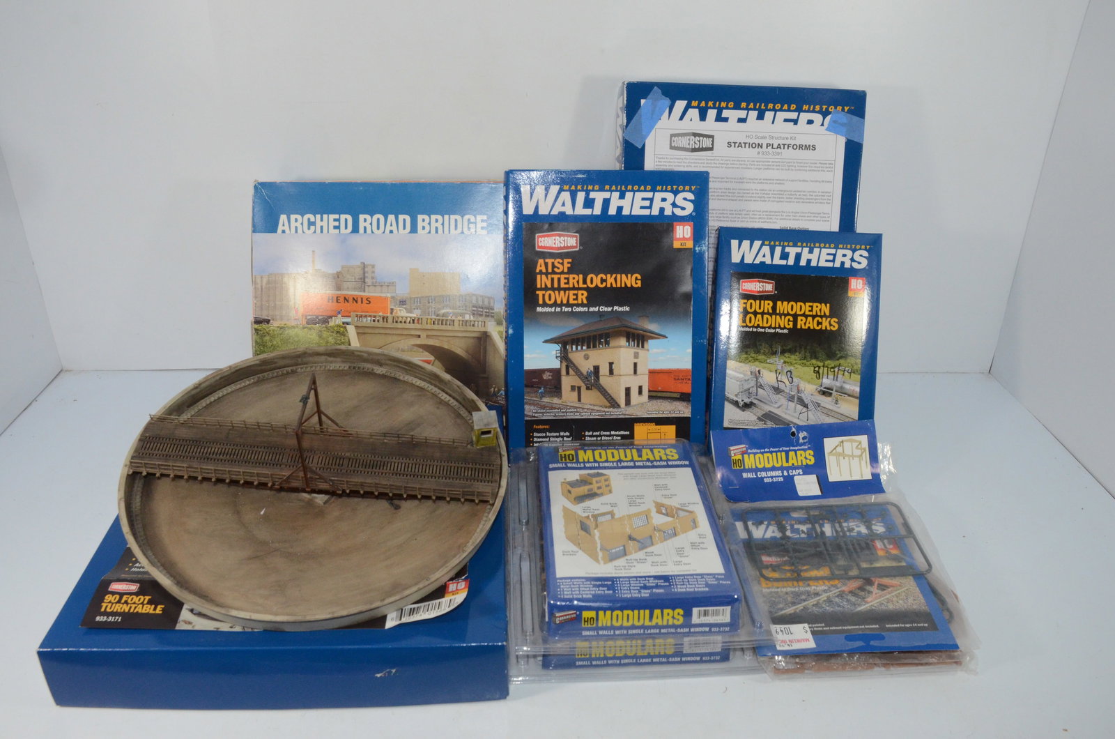 Nine New Walthers Building Kits-HO Scale (1 of 5)