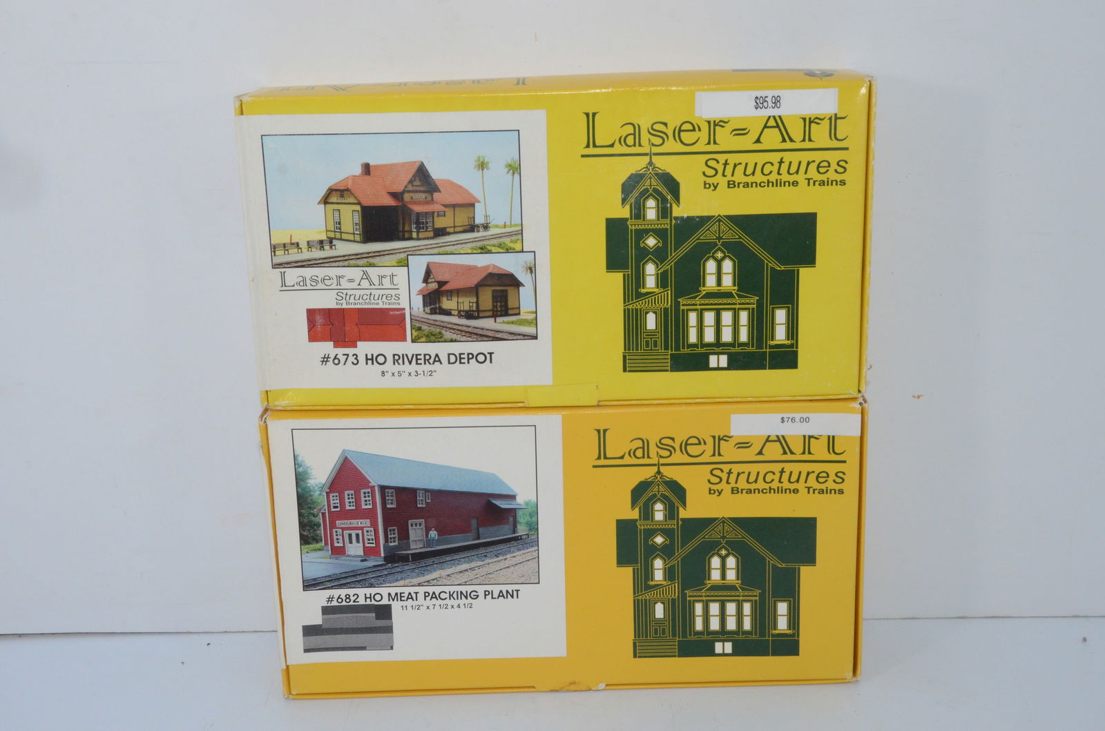 Two Laser-Art Structure Kits-HO Scale (1 of 1)