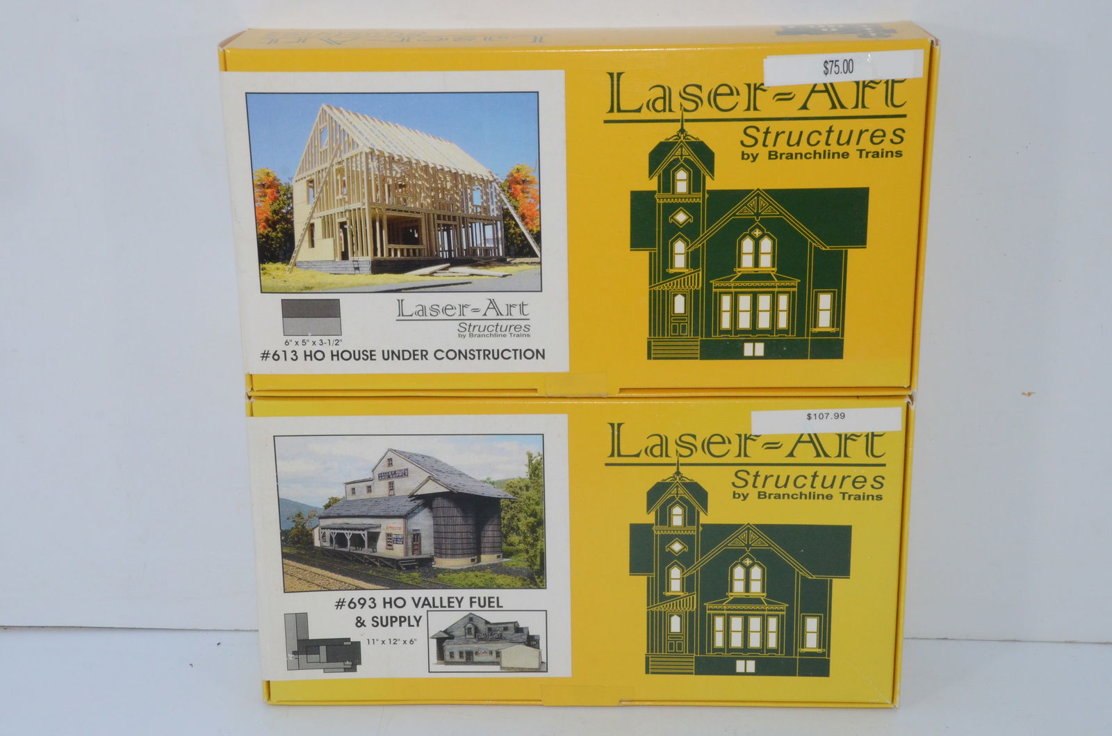 Two Laser-Art Structure Kits-HO Scale (1 of 1)
